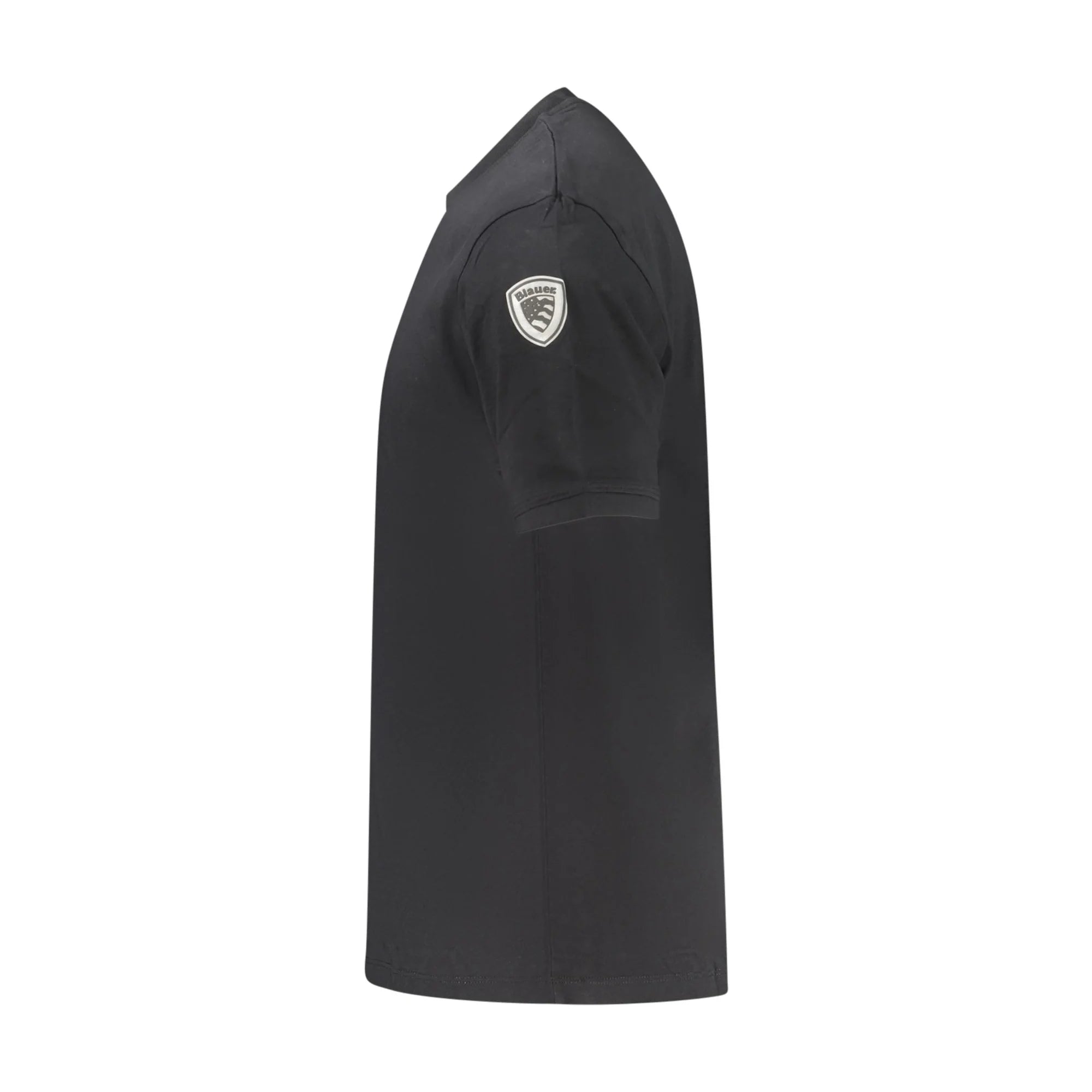 BLAUER APPAREL T-SHIRT MANICHE CORTE UOMO NERO