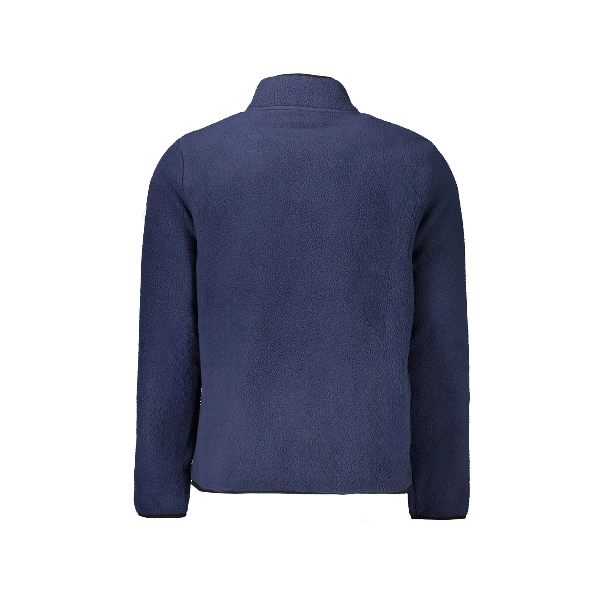 NORWAY 1963 FELPA CON ZIP UOMO BLU