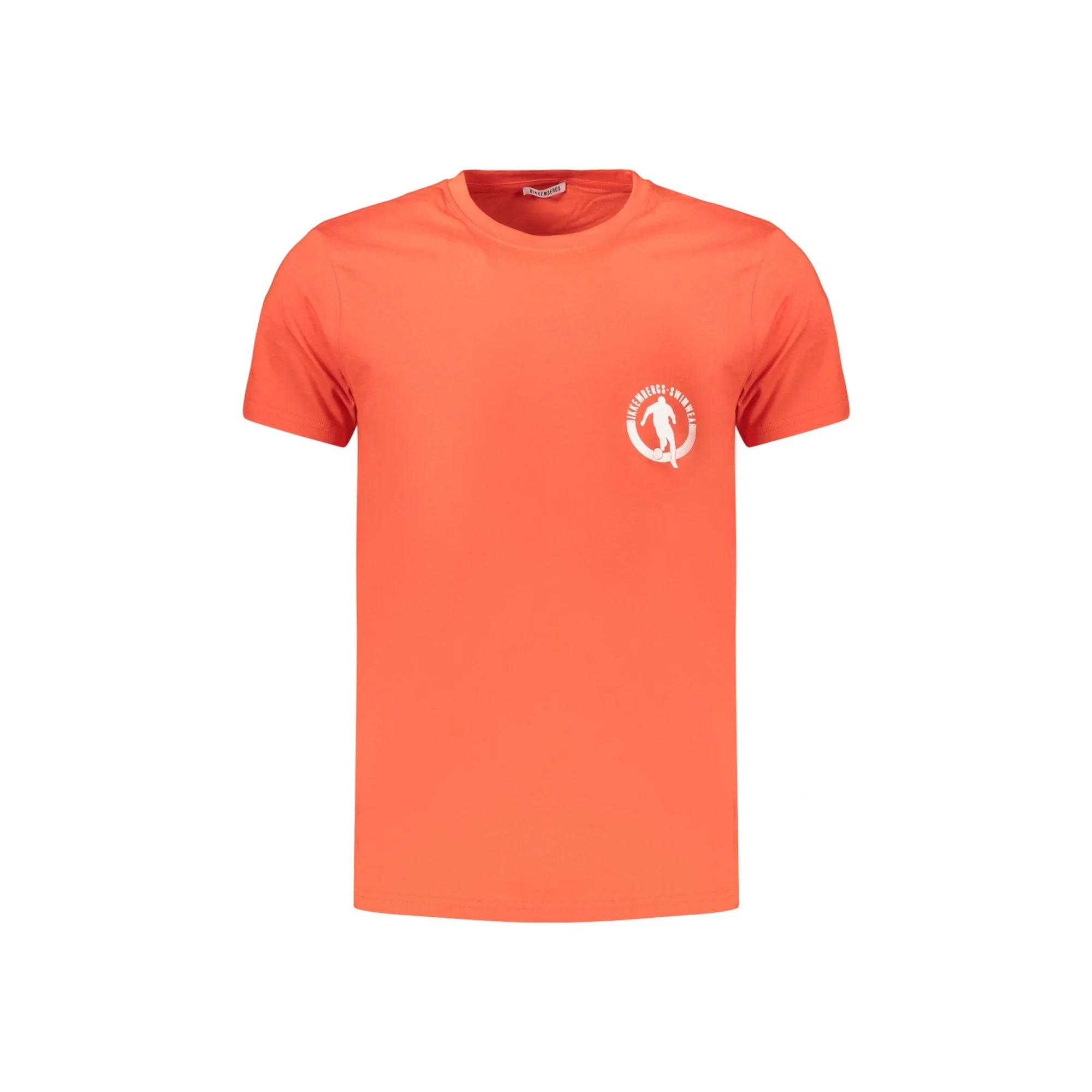 BIKKEMBERGS T-SHIRT MANICHE CORTE UOMO ARANCIO