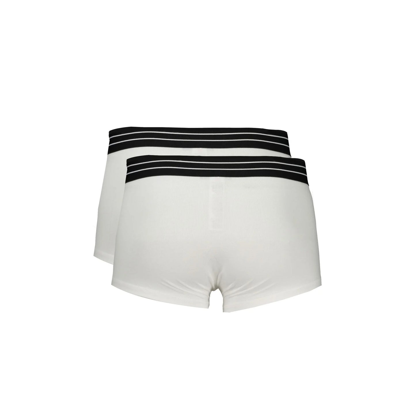 Cavalli Class Boxer Uomo Bianco Parigamba Bi-Pack Logo Intimo - vista 2