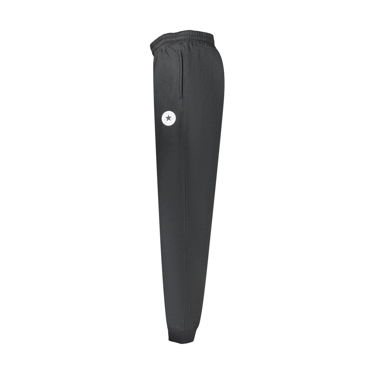 CONVERSE PANTALONE TUTA LUNGO UOMO NERO