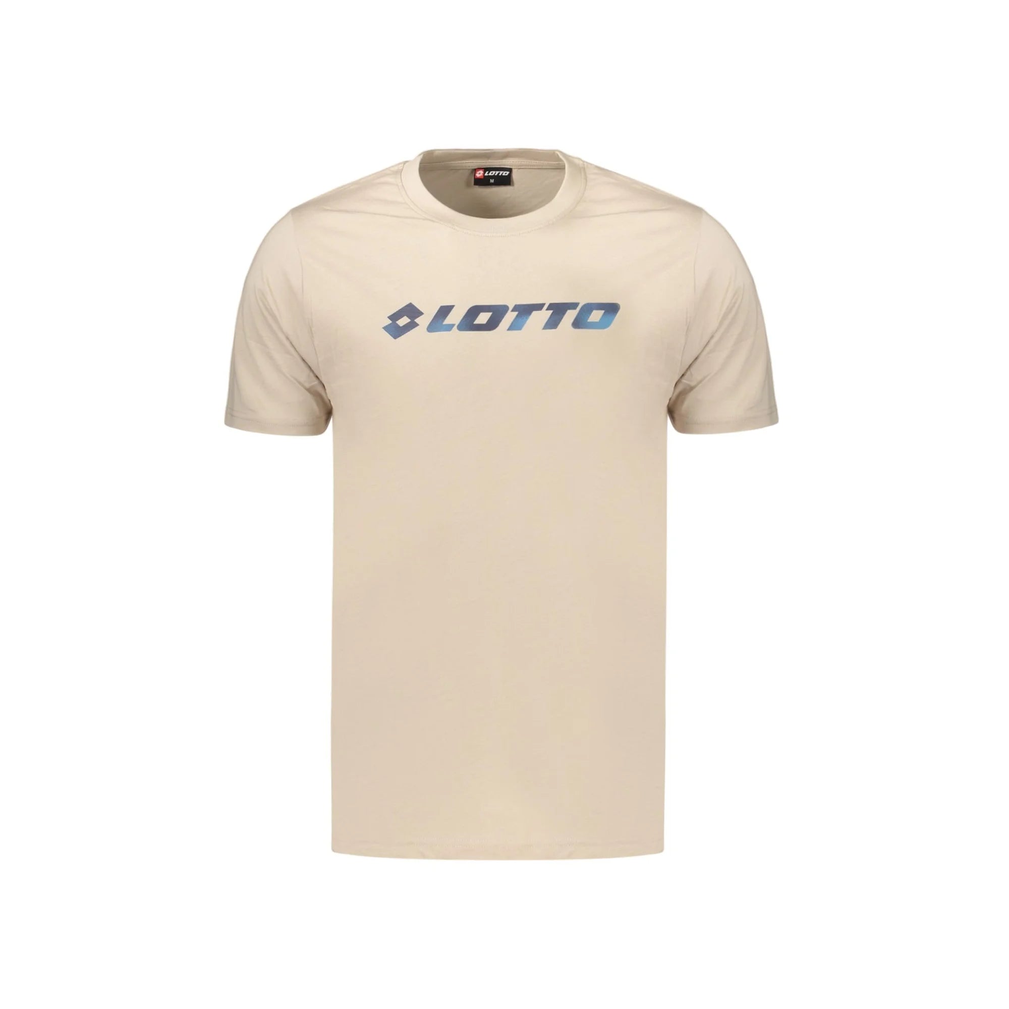 LOTTO T-SHIRT MANICHE CORTE UOMO BEIGE