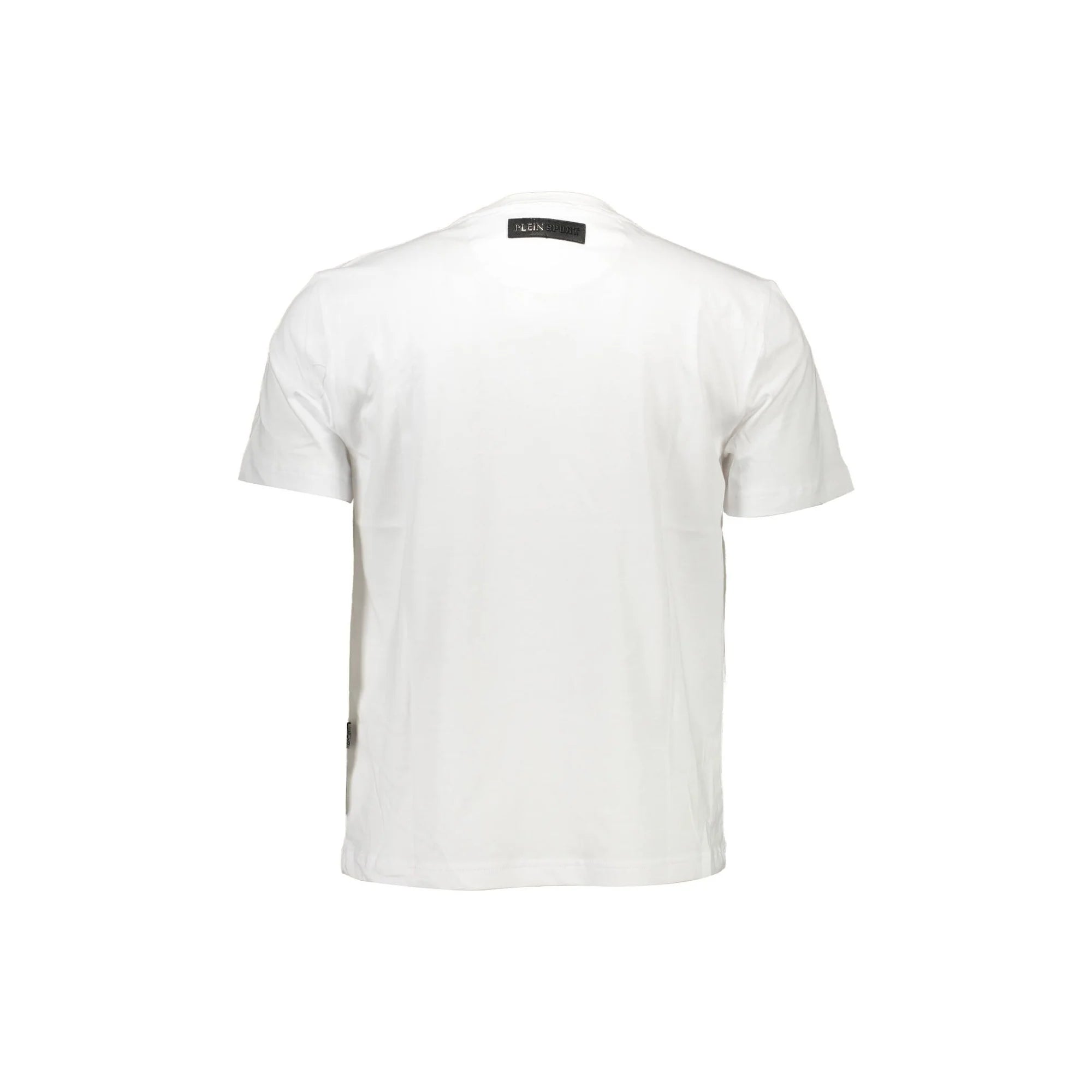 PLEIN SPORT T-SHIRT MANICHE CORTE UOMO BIANCO