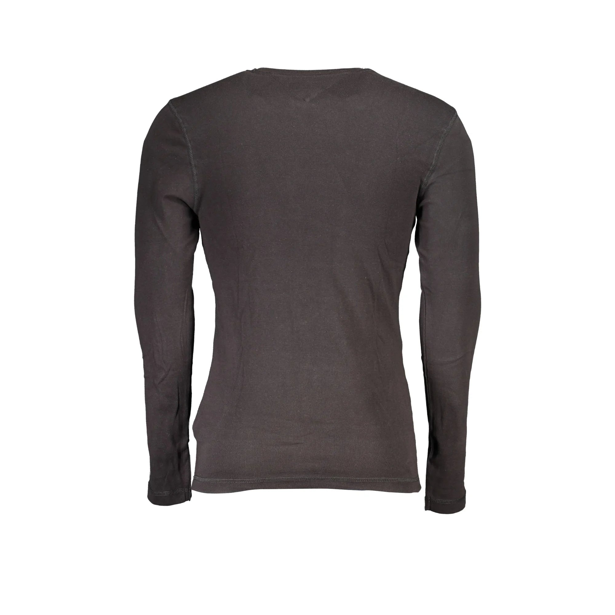 TOMMY HILFIGER T-SHIRT MANICHE LUNGHE UOMO NERO