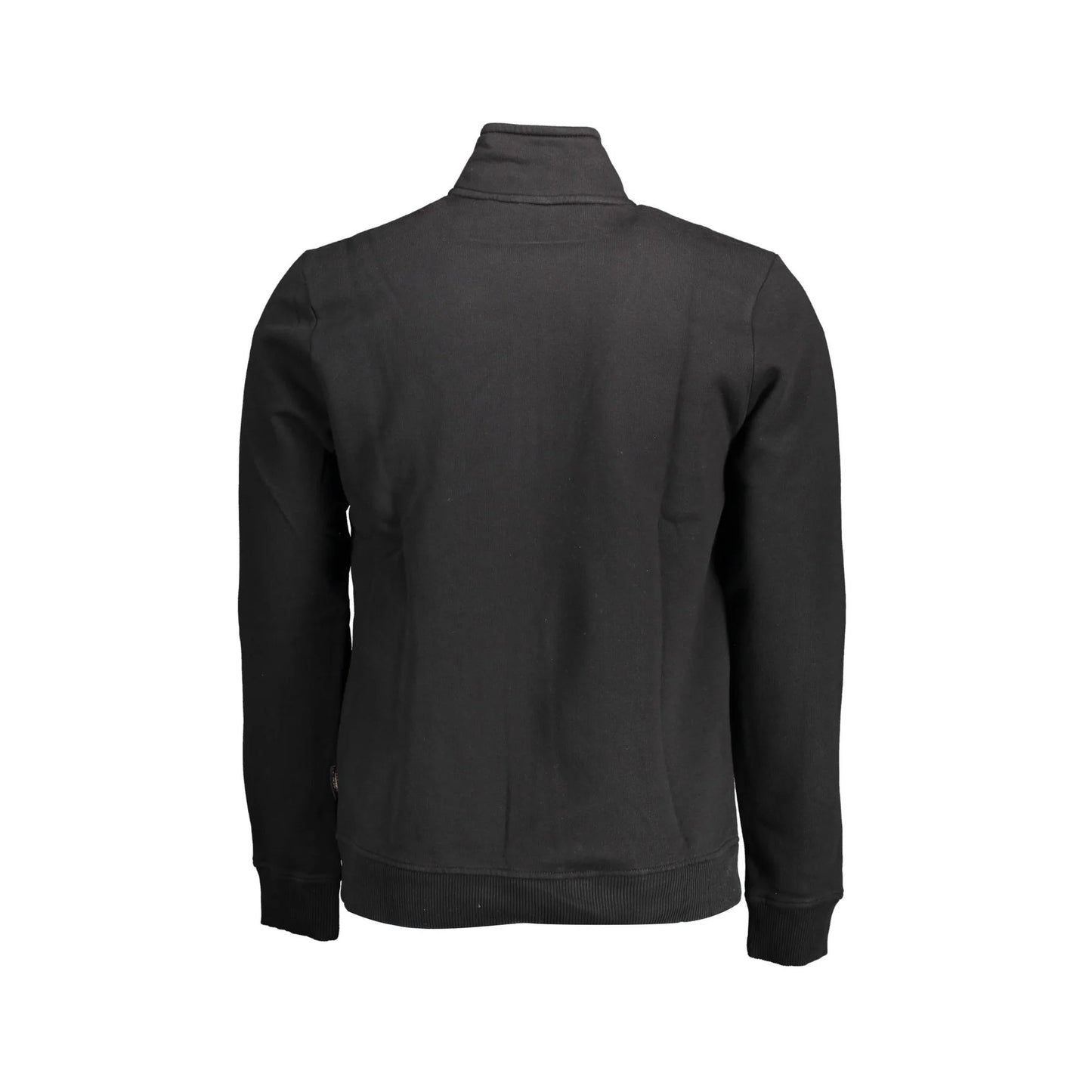 Napapijri Felpa Uomo Nera con Zip e Logo Felpe nero - vista 2