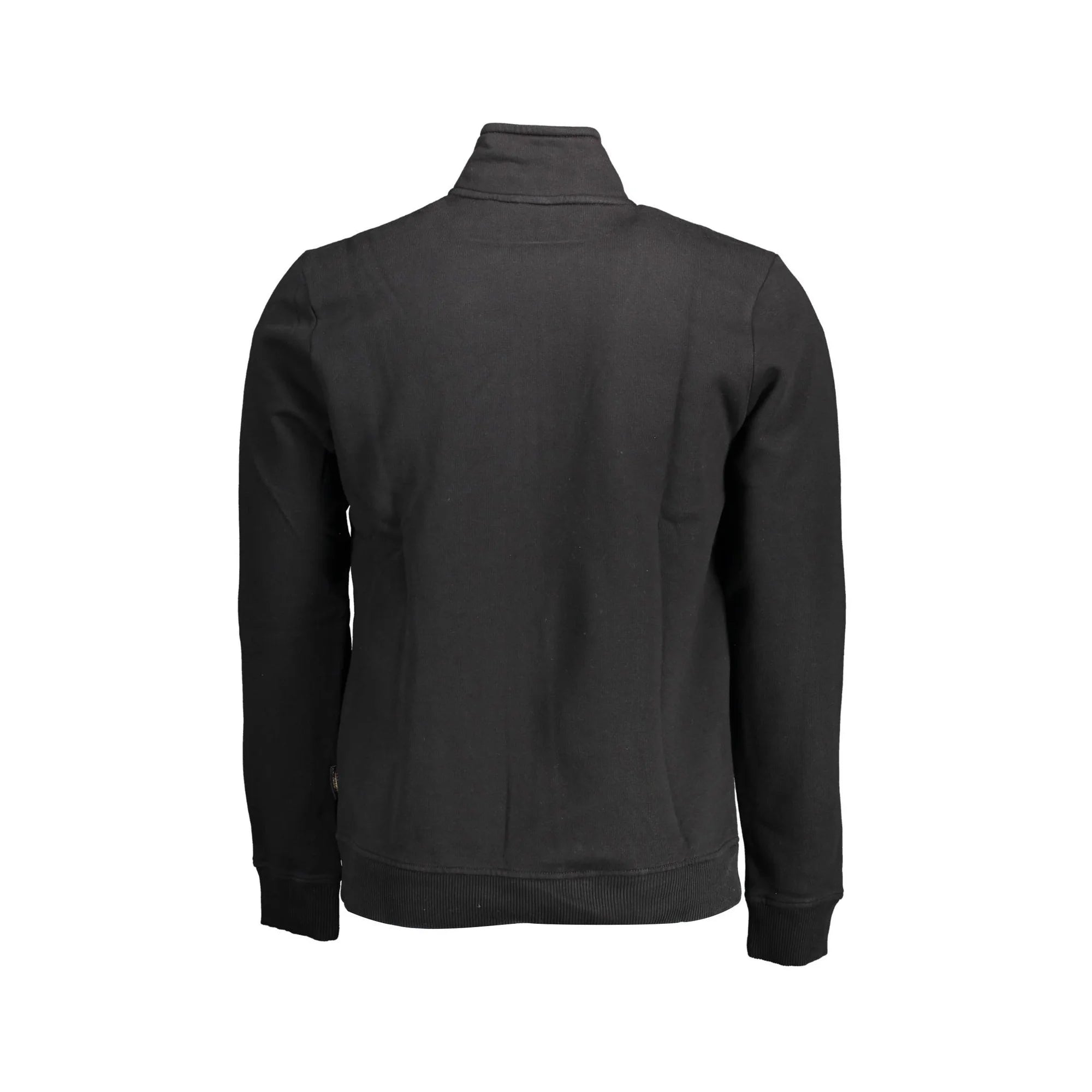 NAPAPIJRI FELPA CON ZIP UOMO NERO