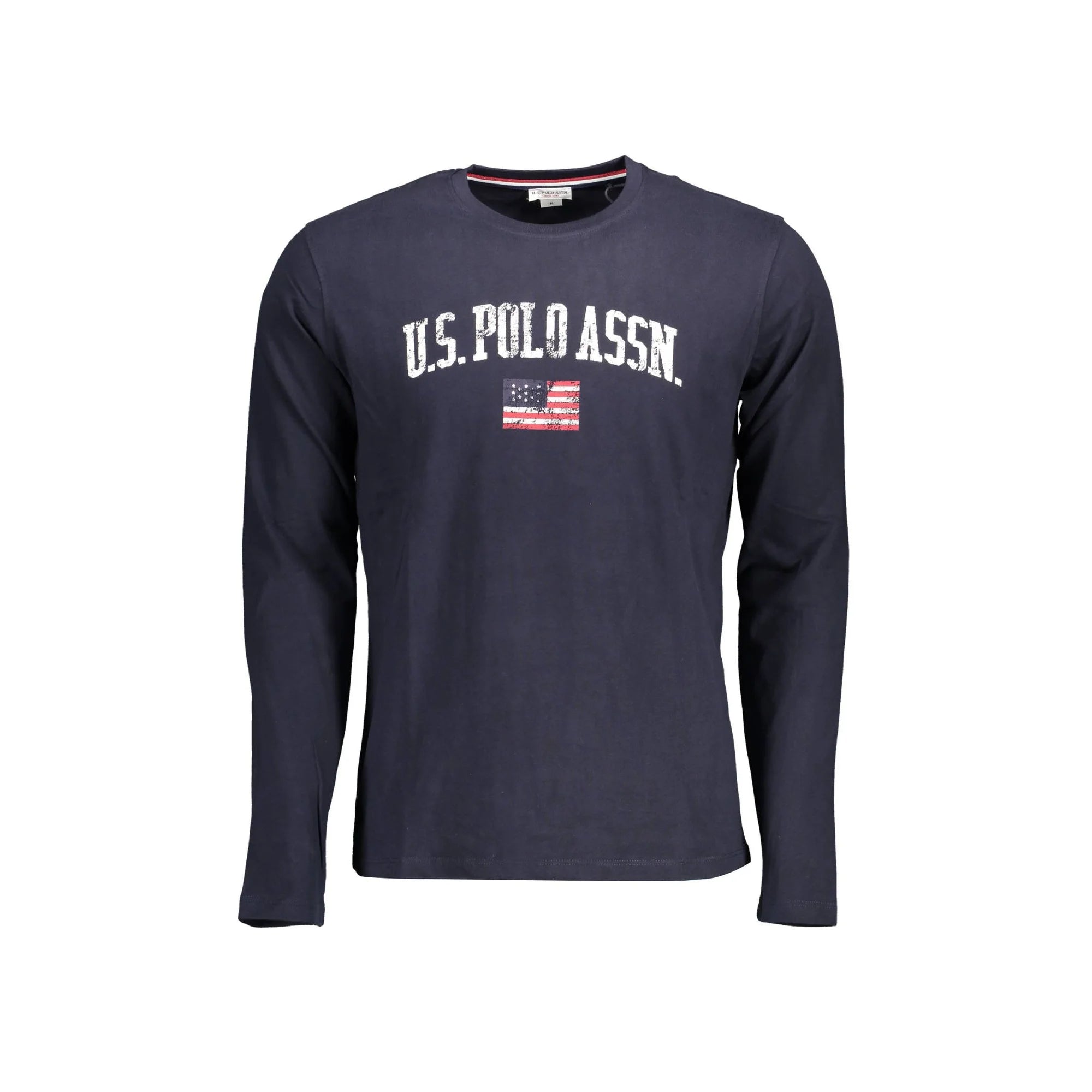 U.S. POLO T-SHIRT MANICHE LUNGHE UOMO BLU