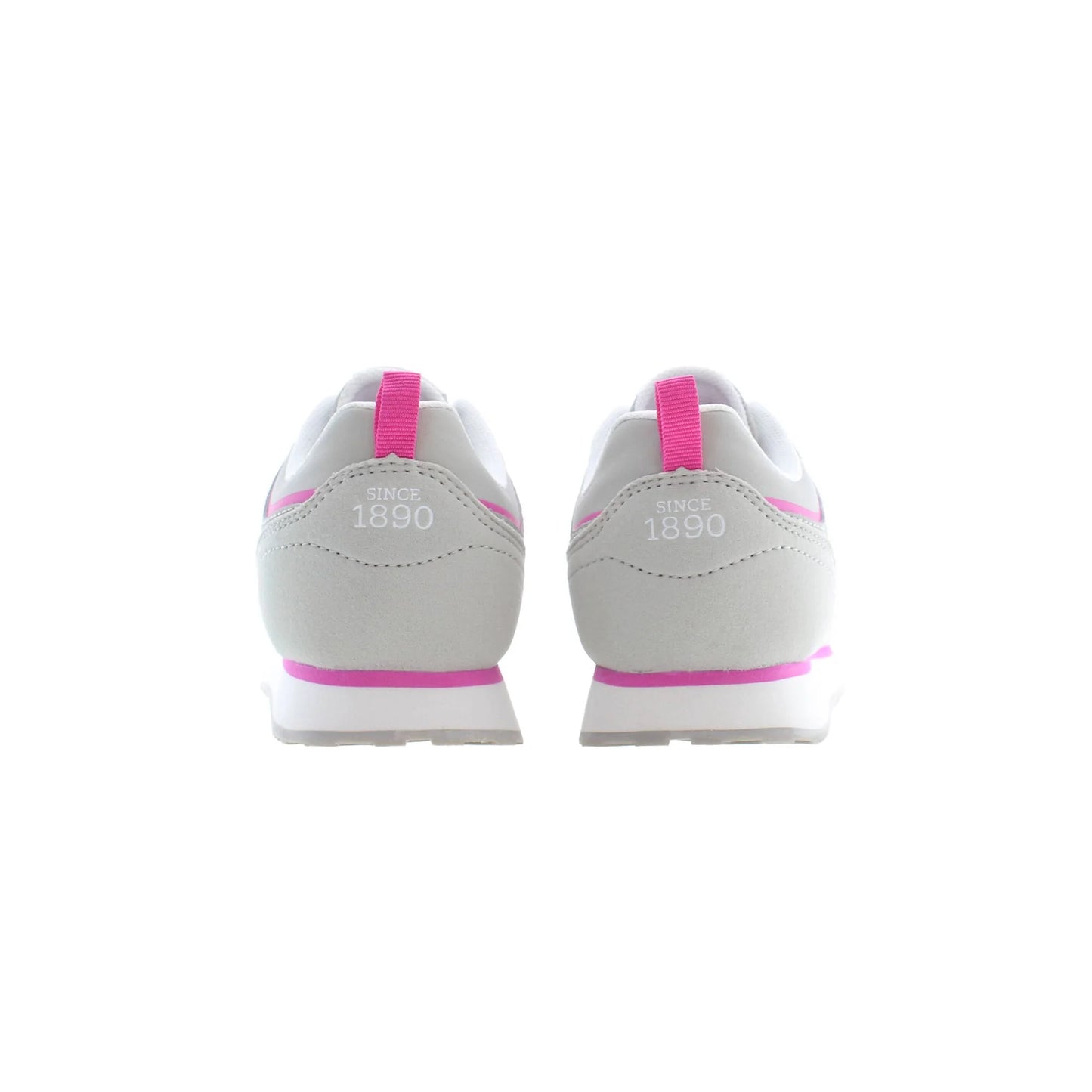 U.S. POLO BEST PRICE Scarpe Sneakers Bambina Grigie con Dettagli a Contrasto bambino grigio - vista 3