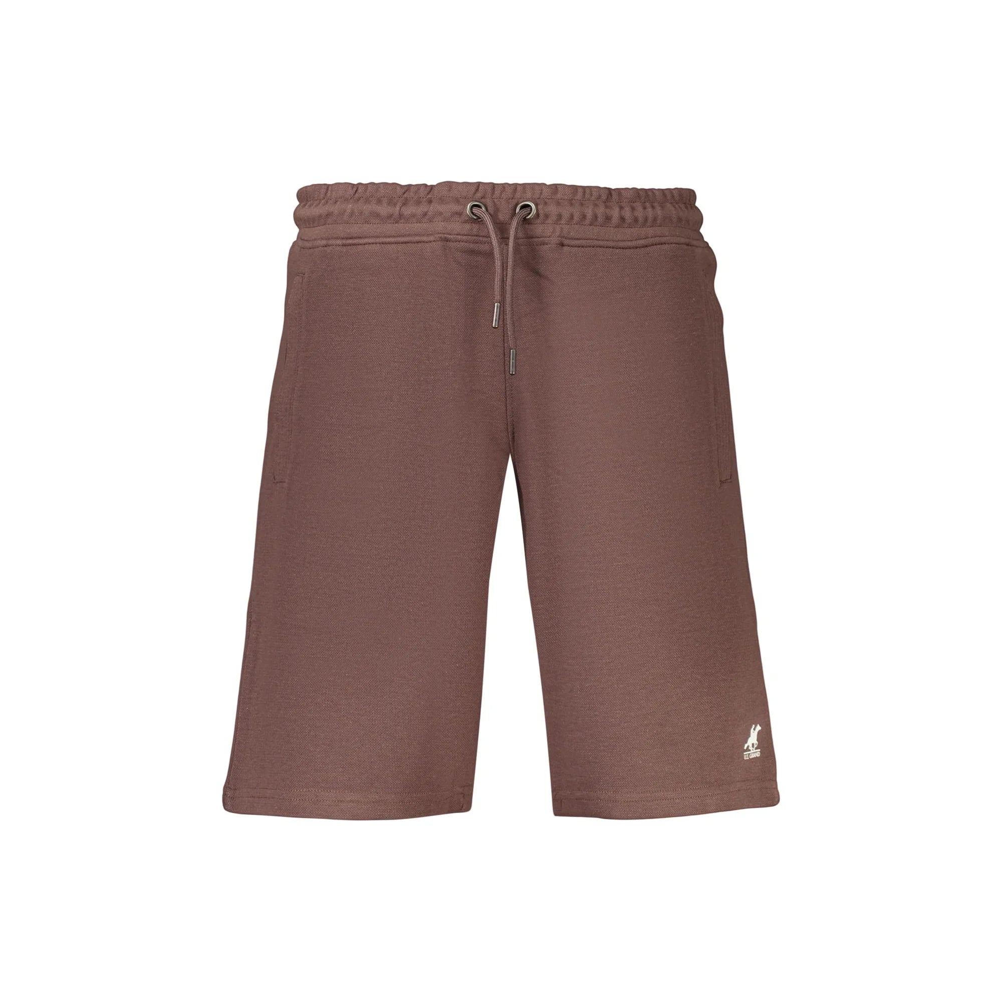 U.S. GRAND PANTALONE SHORT UOMO MARRONE