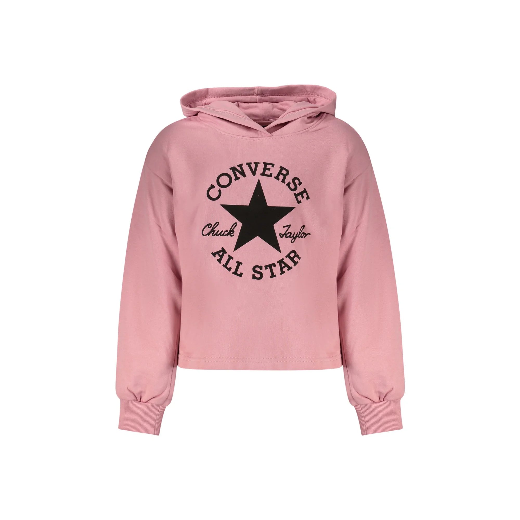 CONVERSE FELPA SENZA ZIP BAMBINA ROSA