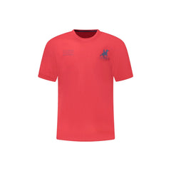 U.S. Grand T-Shirt Μανίκια Κοντά Ανδρική Κόκκινη Εκτύπωση