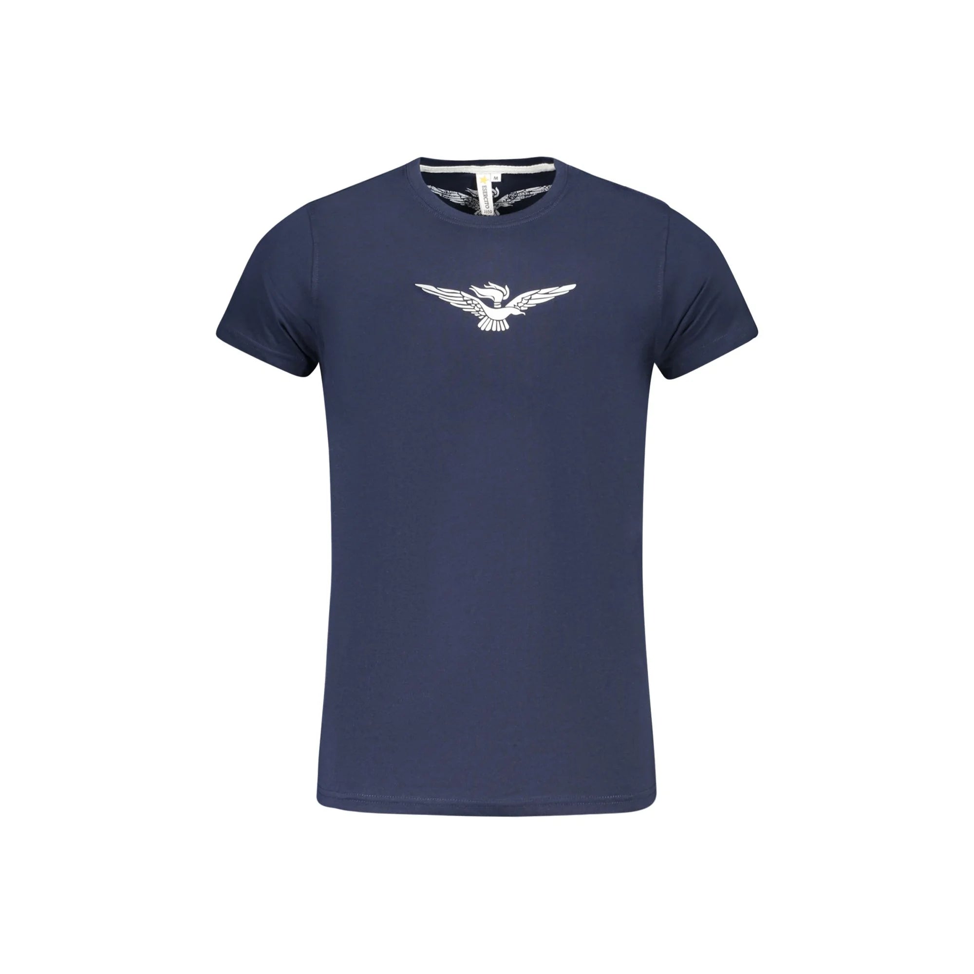 Accademia Militare T-Shirt Maniche Corte Uomo Blu Stampa - foto prodotto