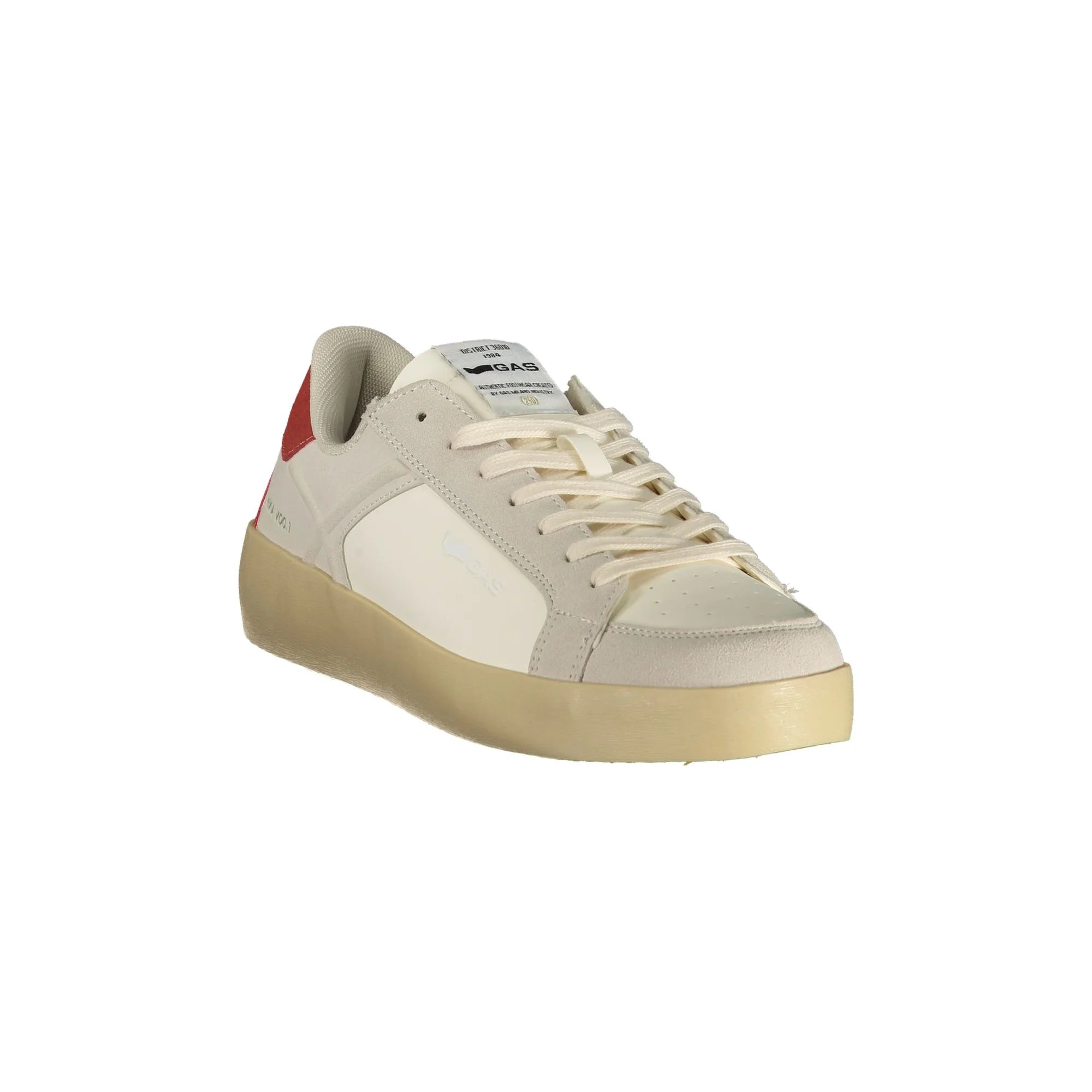GAS CALZATURA SPORTIVA UOMO BIANCO