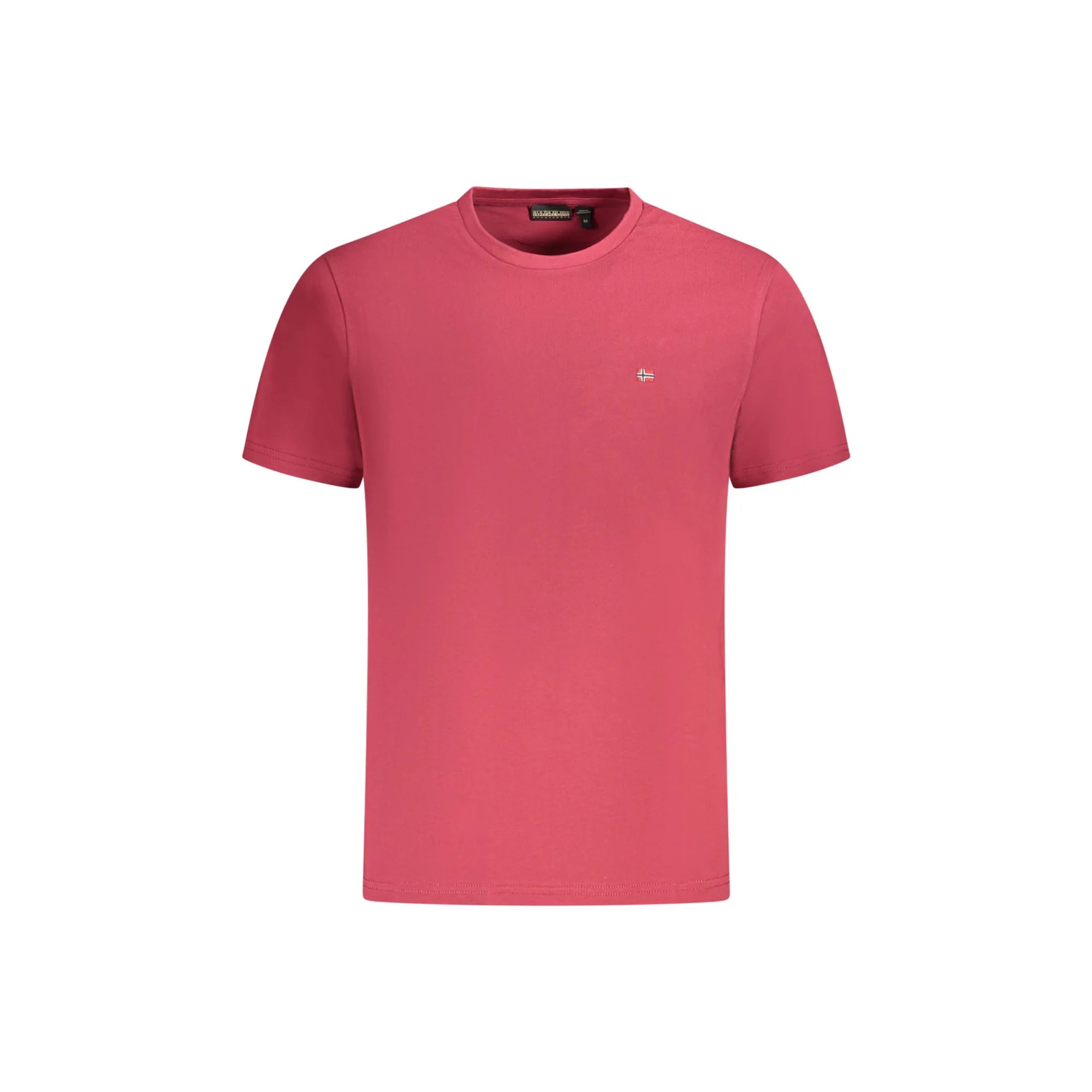 NAPAPIJRI T-SHIRT MANICHE CORTE UOMO ROSSO