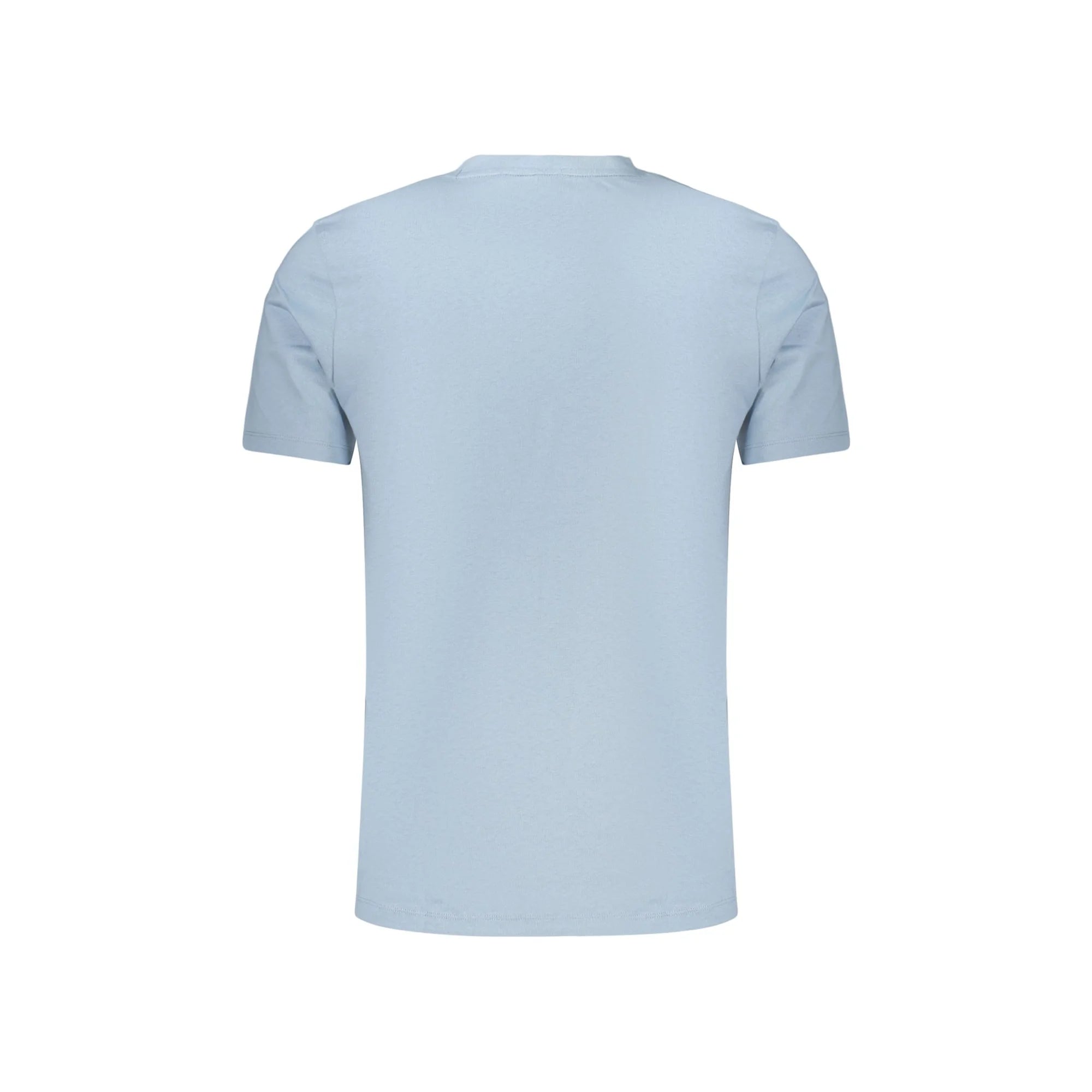 BOSS T-SHIRT MANICHE CORTE UOMO AZZURRO