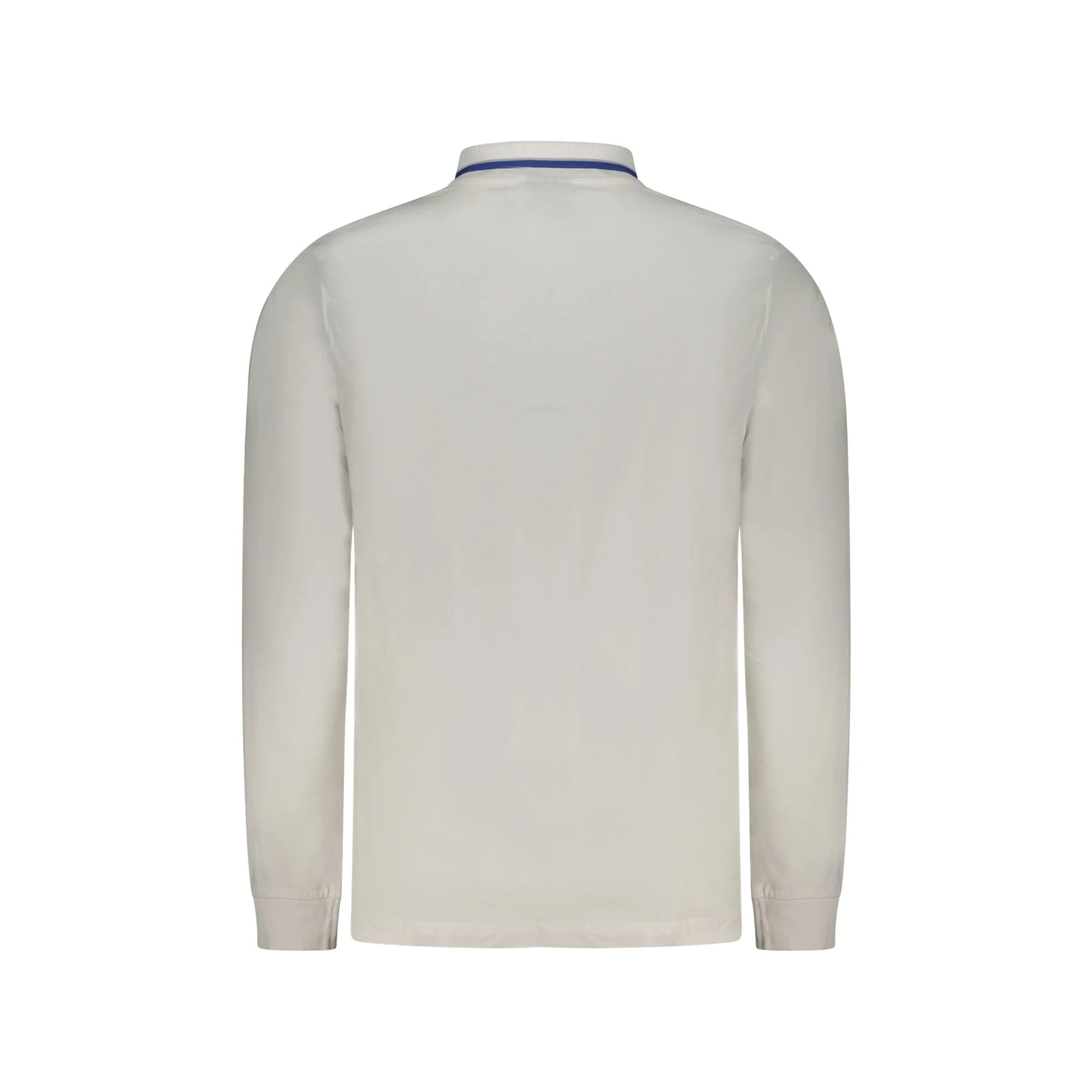 NORWAY 1963 POLO MANICHE LUNGHE UOMO BIANCO