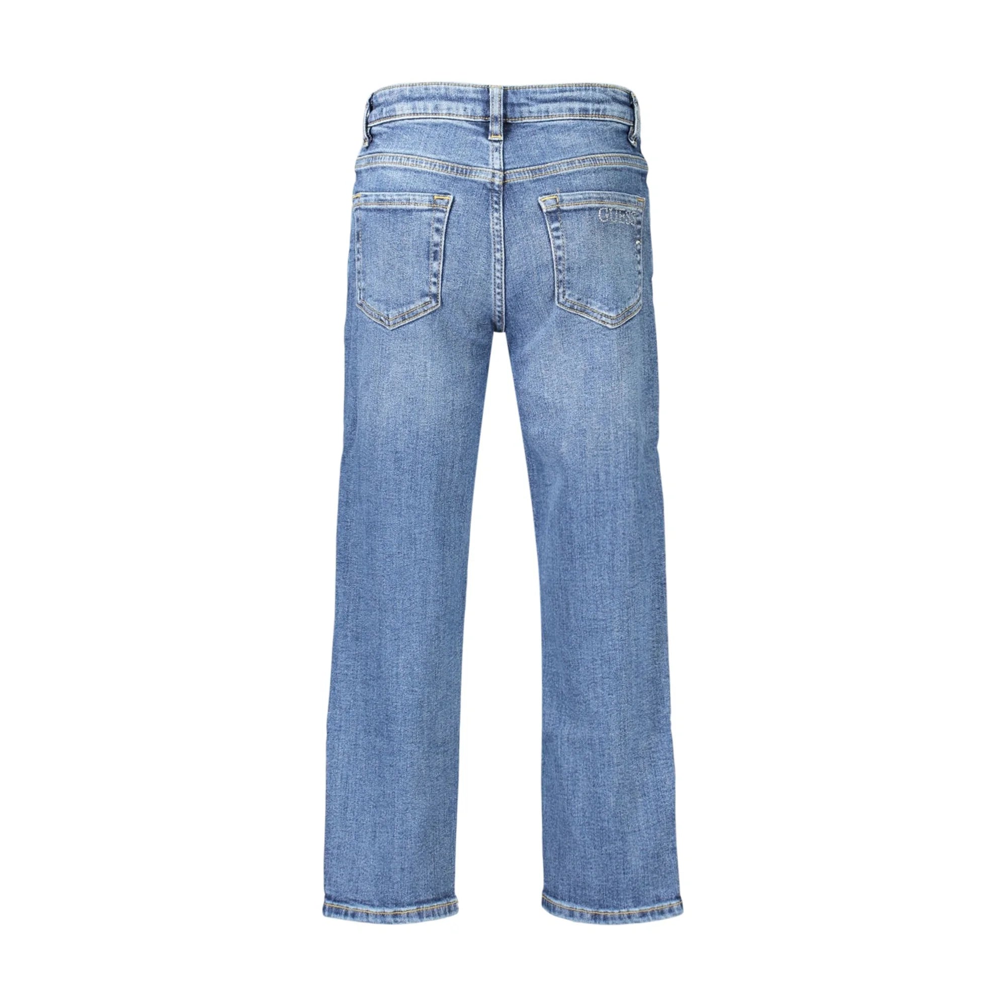 GUESS JEANS JEANS DENIM BAMBINA BLU