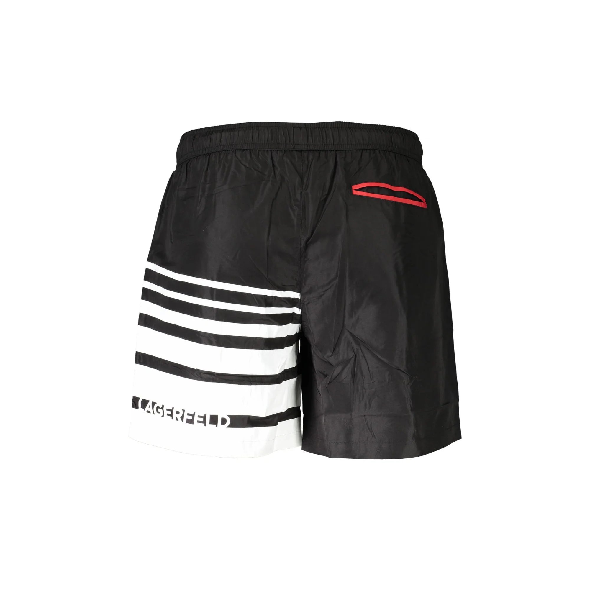 KARL LAGERFELD BEACHWEAR COSTUME PARTE SOTTO UOMO NERO