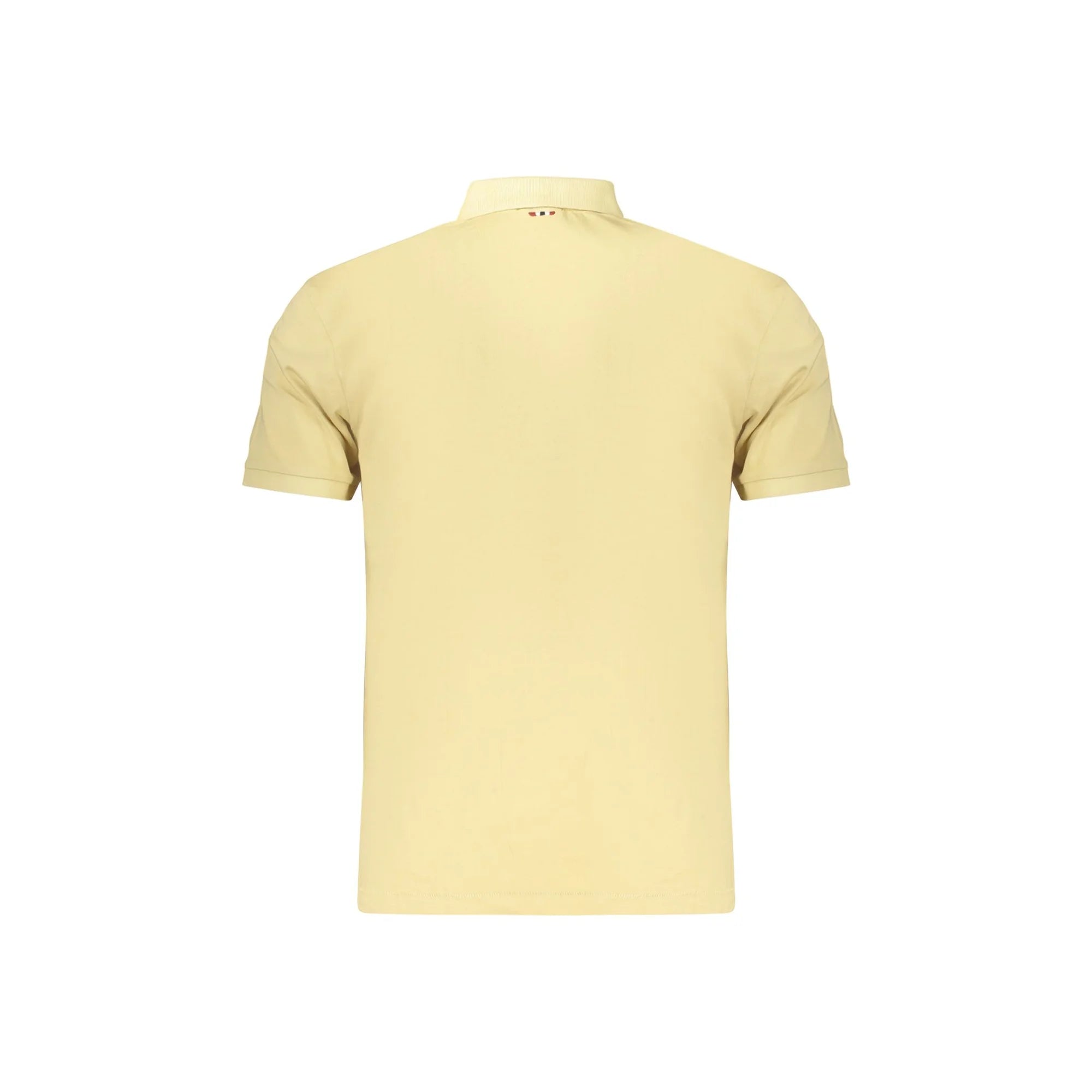 NAPAPIJRI POLO MANICHE CORTE UOMO BEIGE