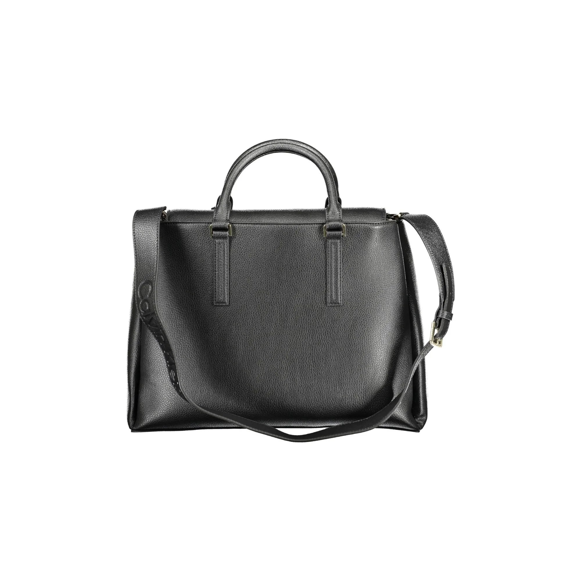 Calvin Klein Borsa a Tracolla Donna Nera Logo Borse nero - vista 3