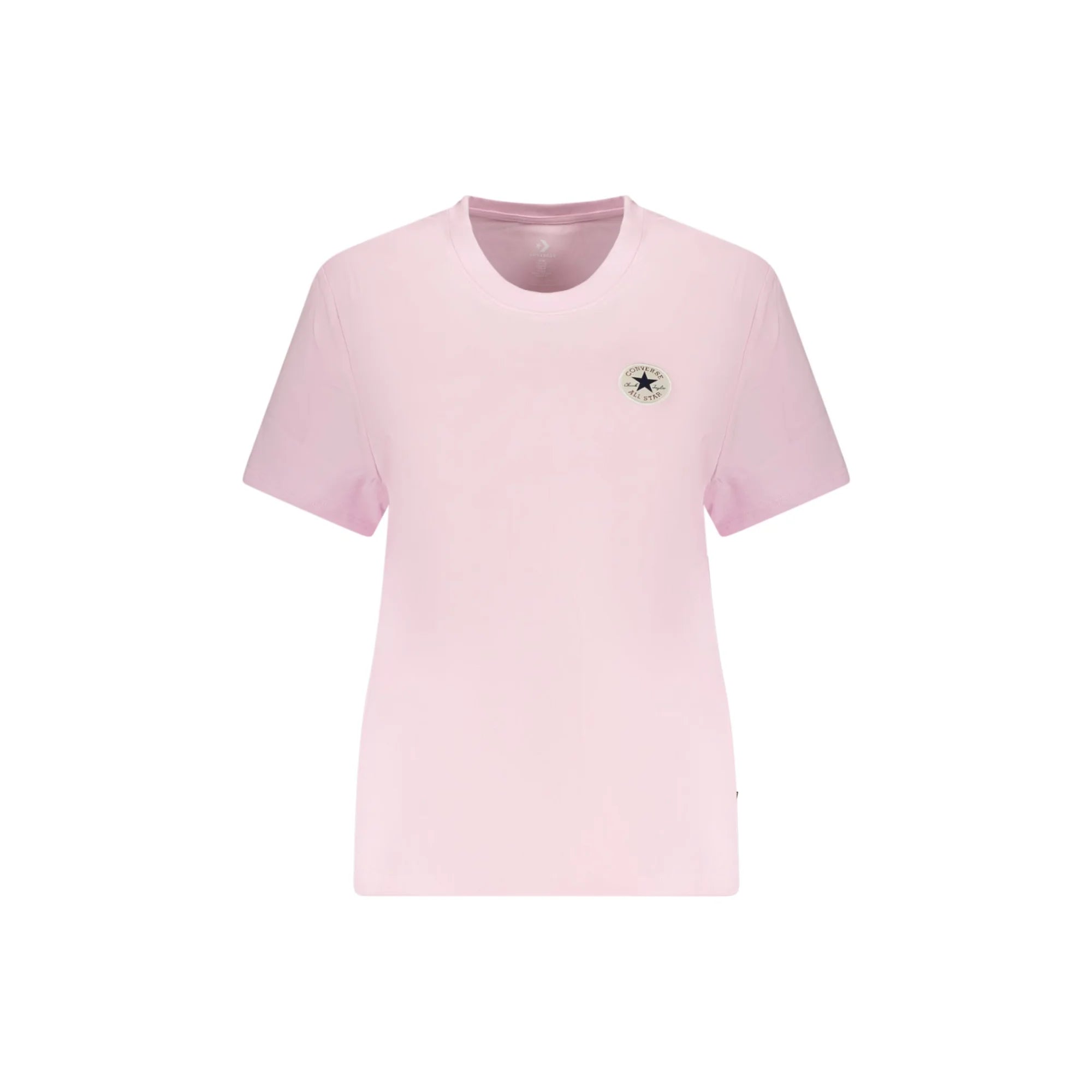 CONVERSE T-SHIRT MANICHE CORTE DONNA ROSA