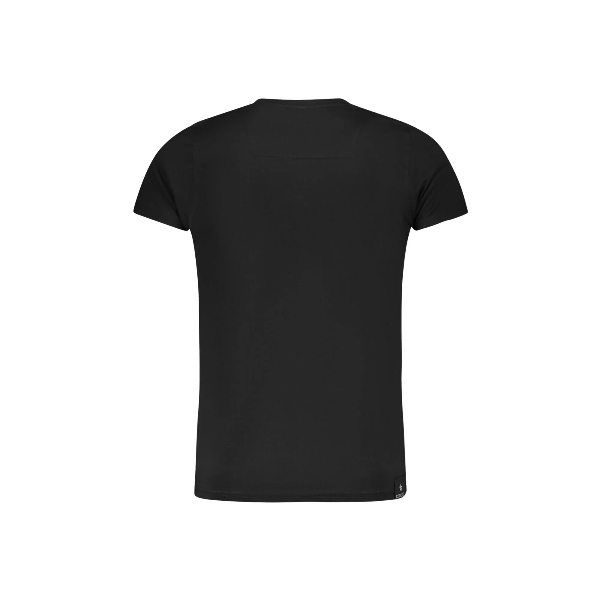 Accademia Militare T-Shirt Maniche Corte Uomo Nera Stampa Logo nero - vista 2