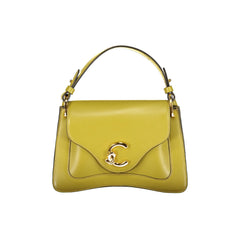 Coccinelle Borsa a Tracolla Pelle Donna Verde Logo