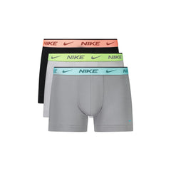 Nike Boxer Uomo Grigio Stampa Logo