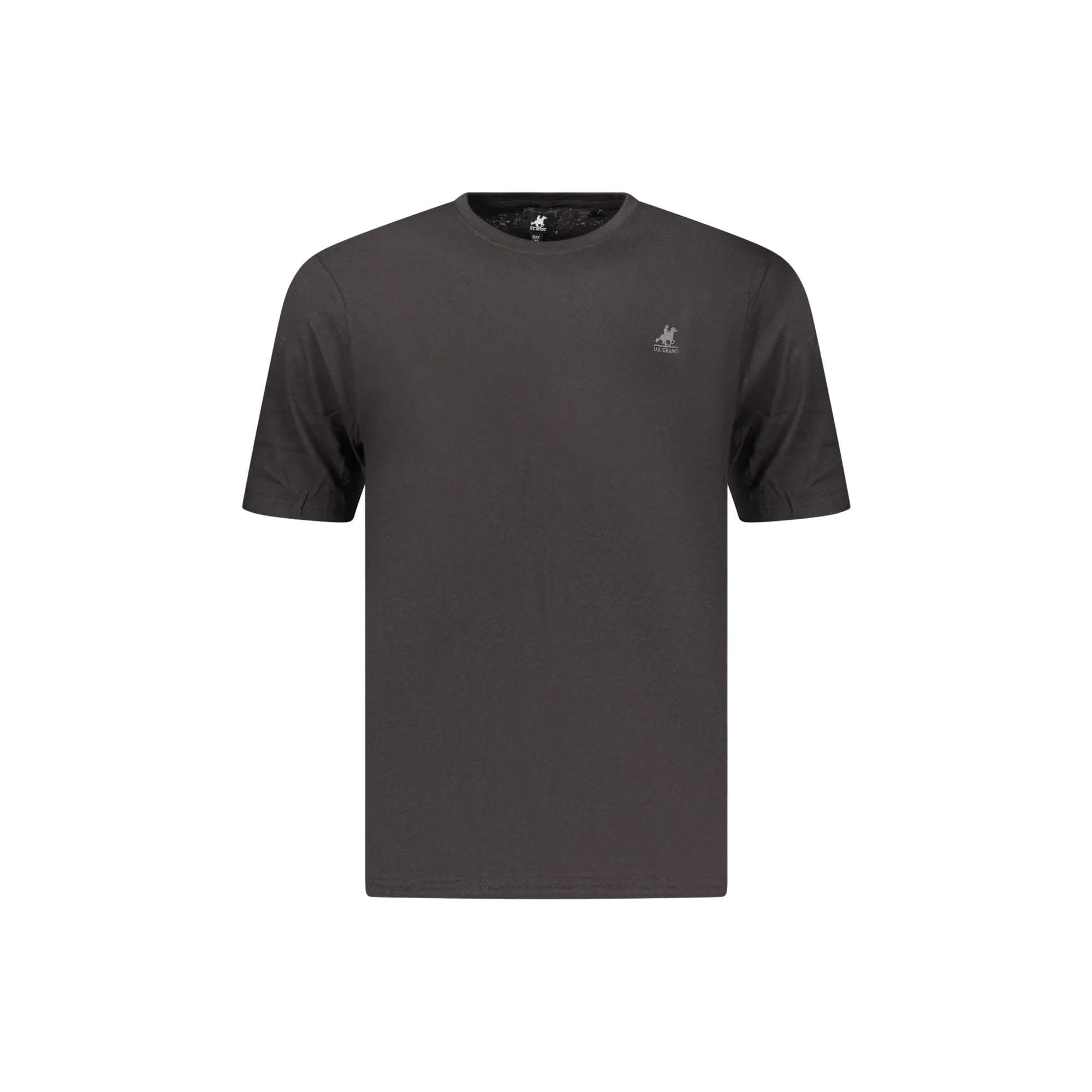 U.S. GRAND T-SHIRT MANICHE CORTE UOMO NERO