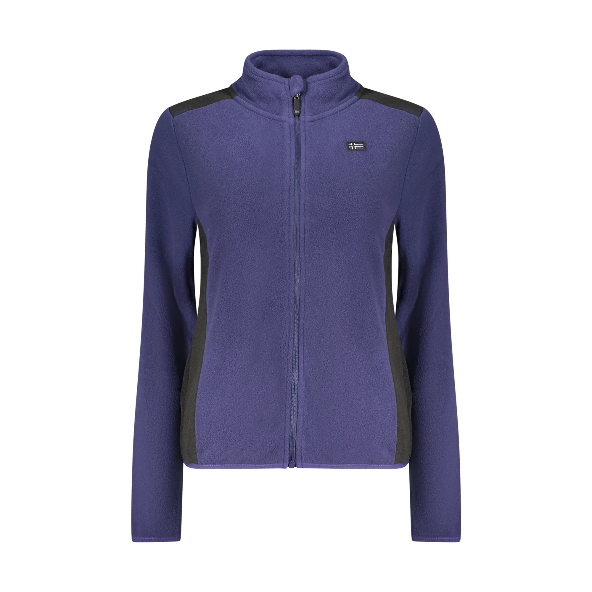 NORWAY 1963 FELPA CON ZIP DONNA BLU