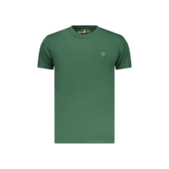 Timberland T-Shirt Μανίκια Κοντά Ανδρικό Πράσινο Ράψιμο