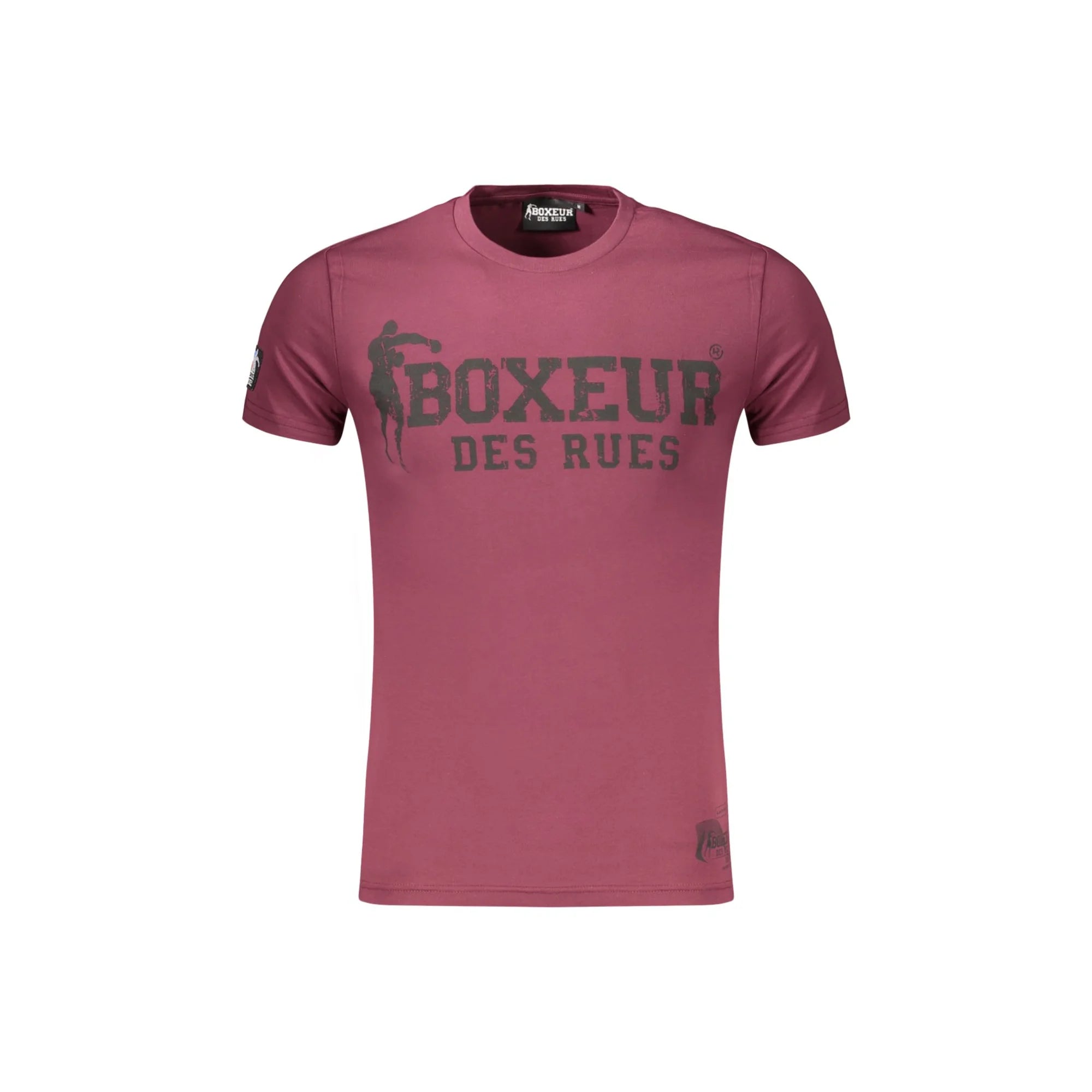 BOXEUR DES RUES T-SHIRT MANICHE CORTE UOMO ROSSO
