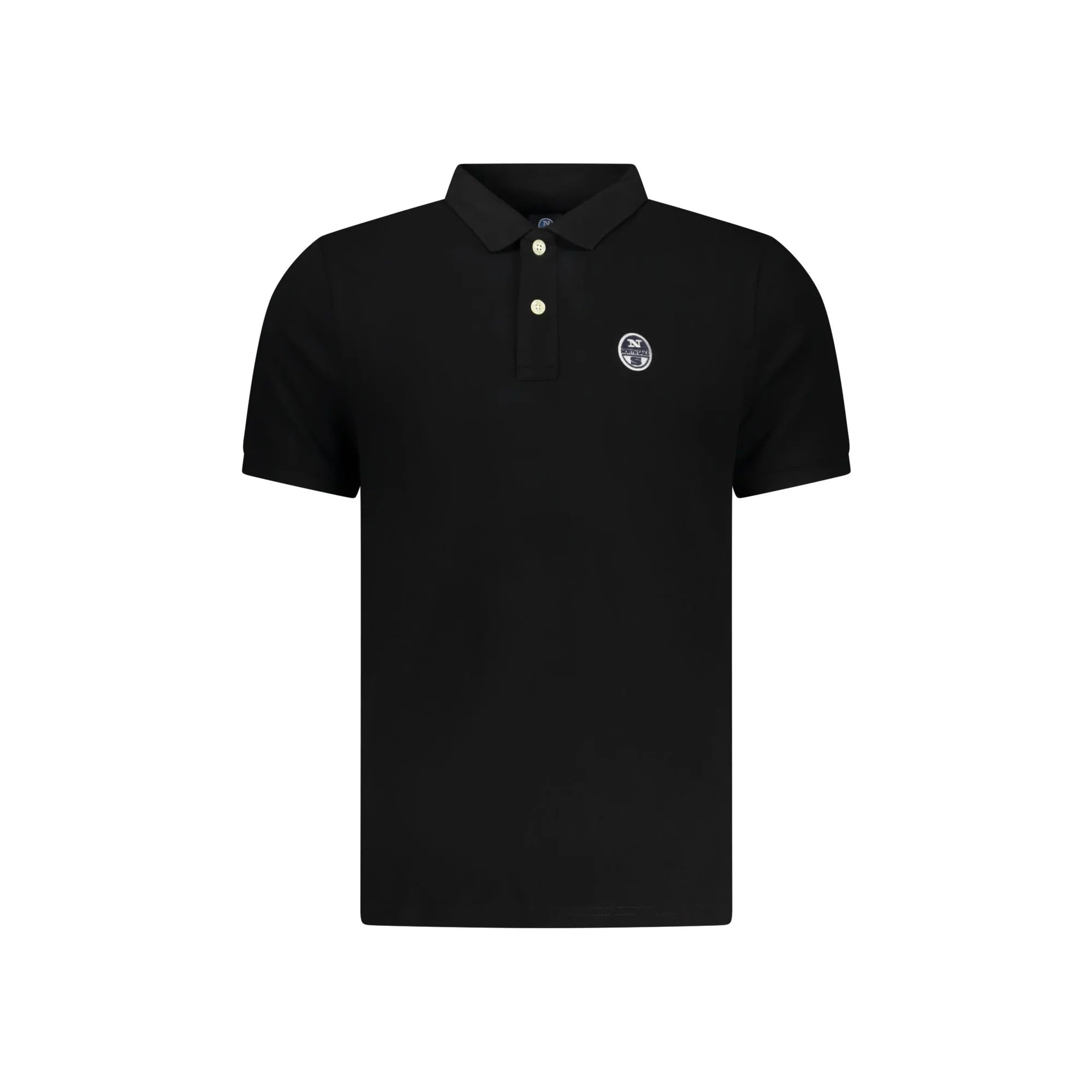 NORTH SAILS POLO MANICHE CORTE UOMO NERO