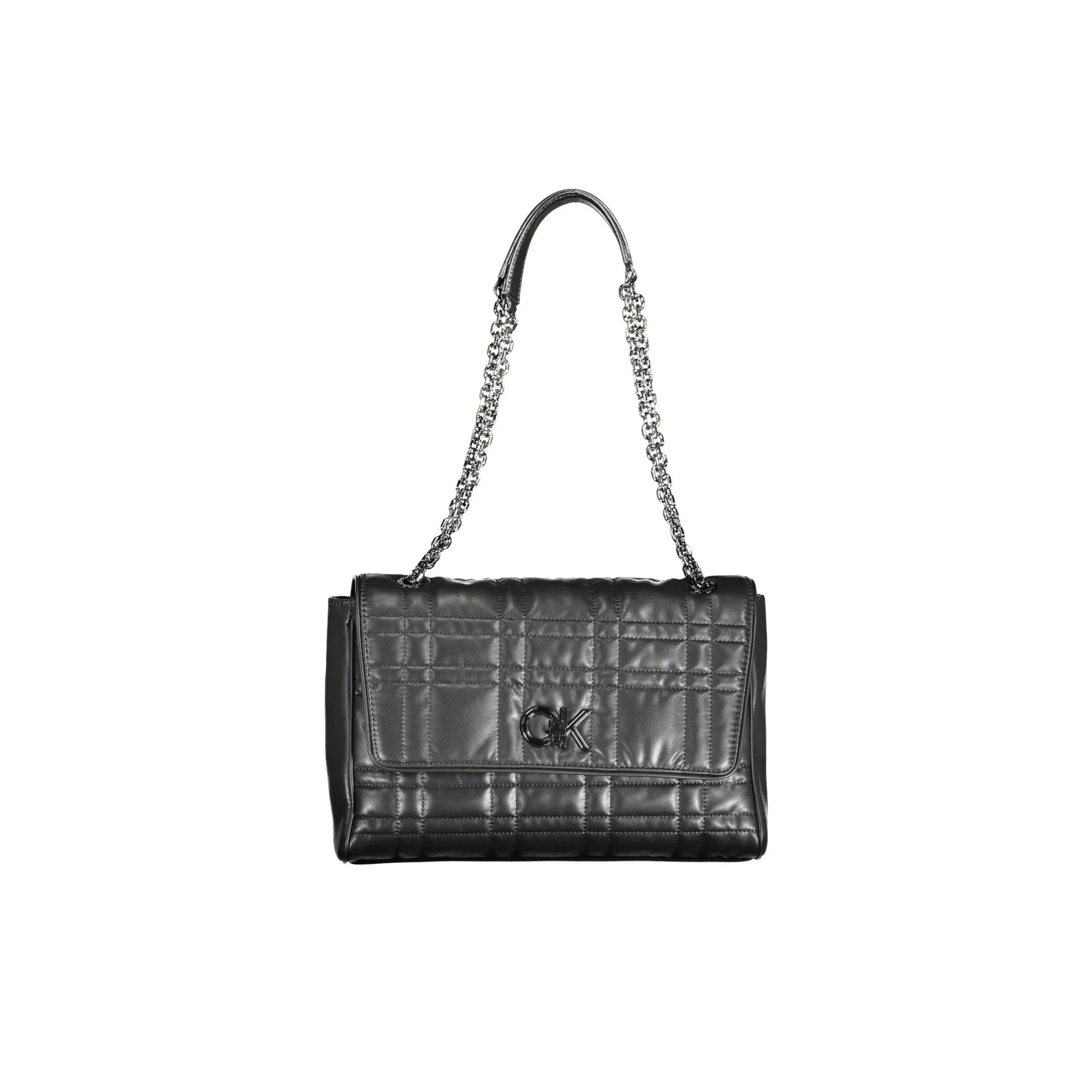 Calvin Klein Borsa Donna Nera Dettagli a Contrasto Borse Nero - foto prodotto