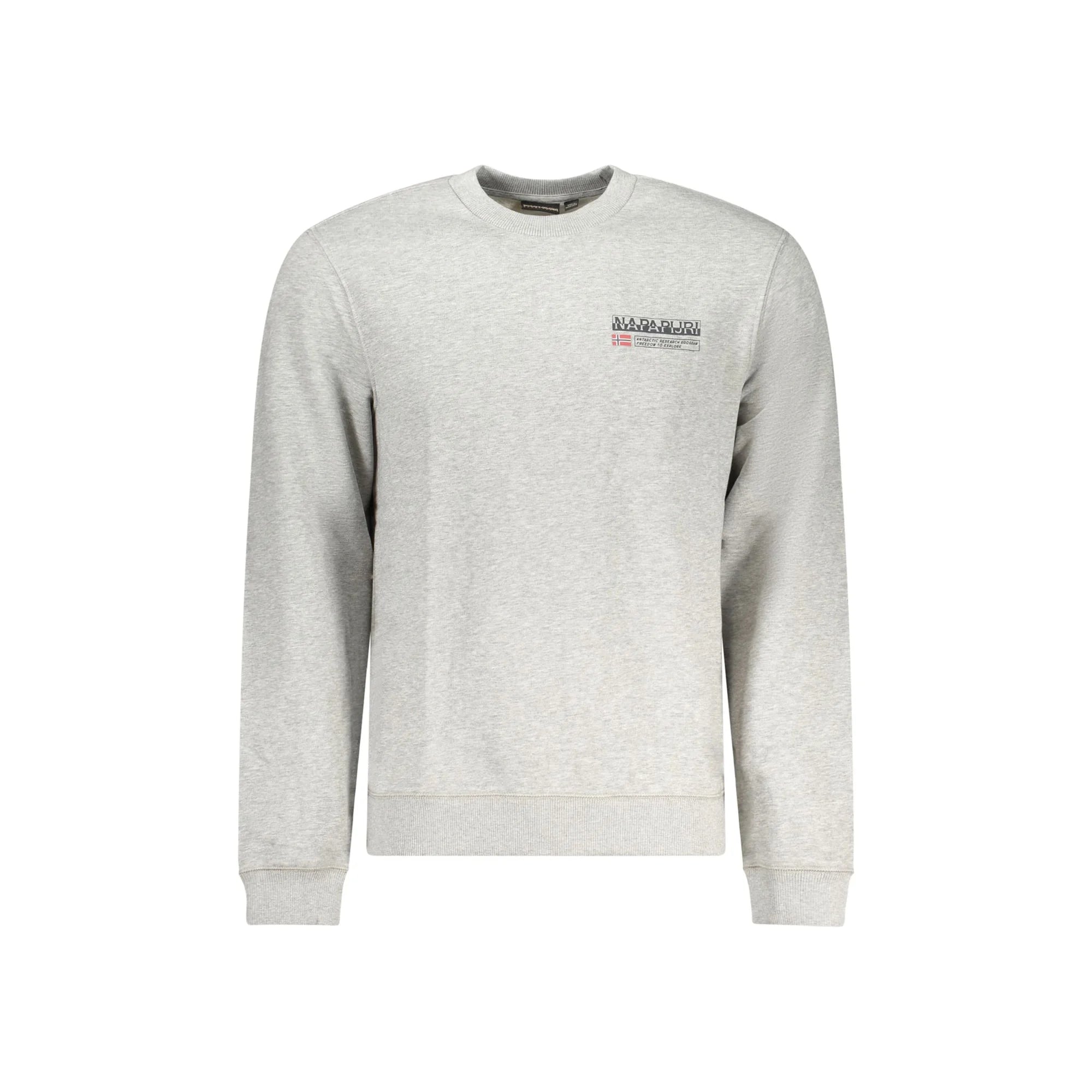 NAPAPIJRI FELPA SENZA ZIP UOMO GRIGIO