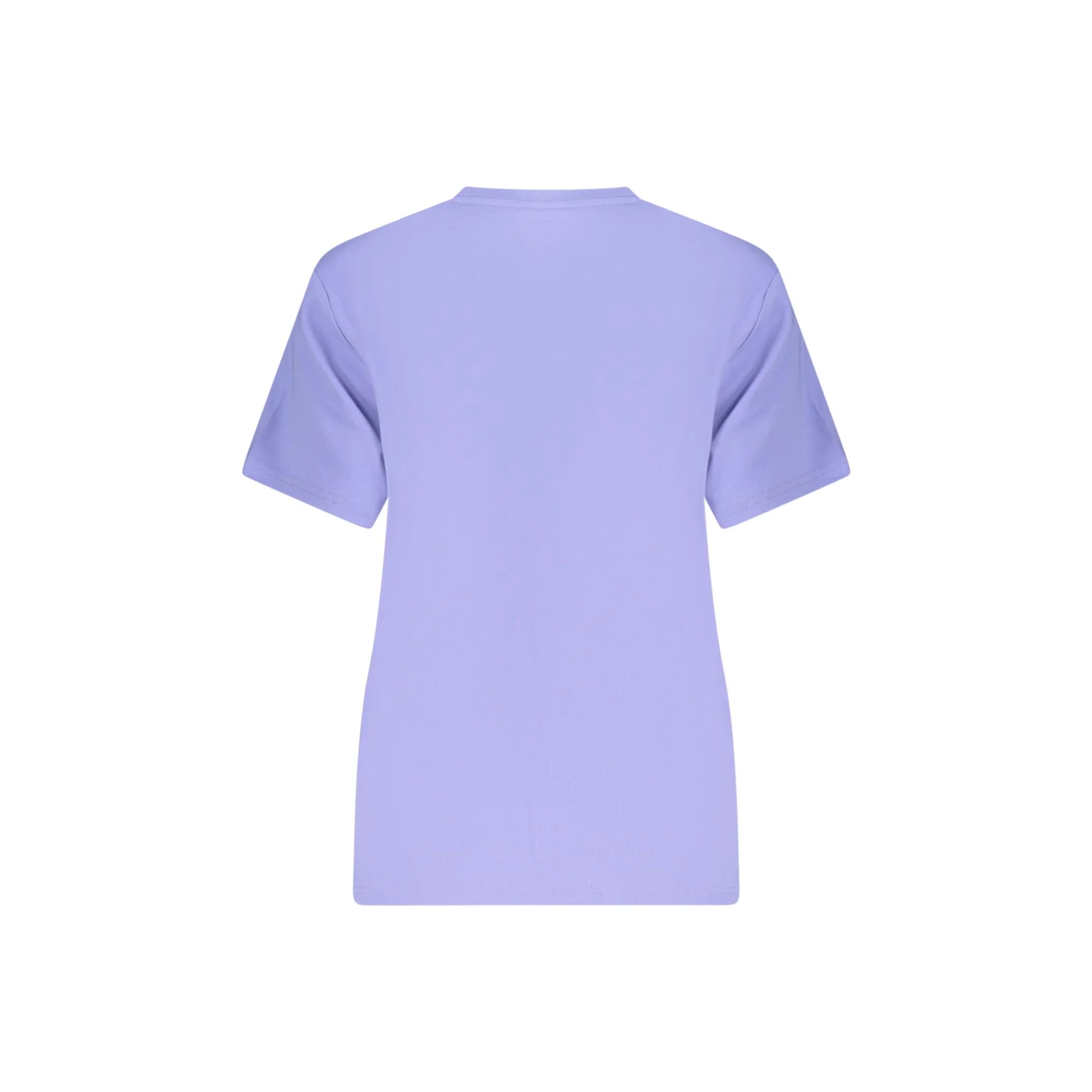 CONVERSE T-SHIRT MANICHE CORTE DONNA VIOLA