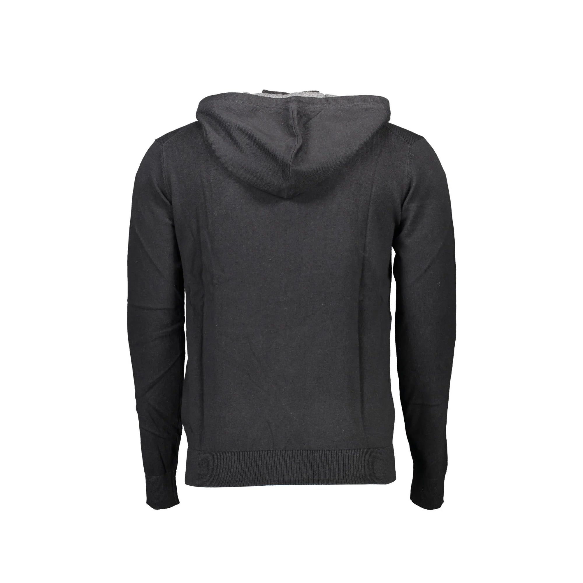 U.S. Polo Maglia Cardigan Uomo Nero Ricamo Maglie - vista 2