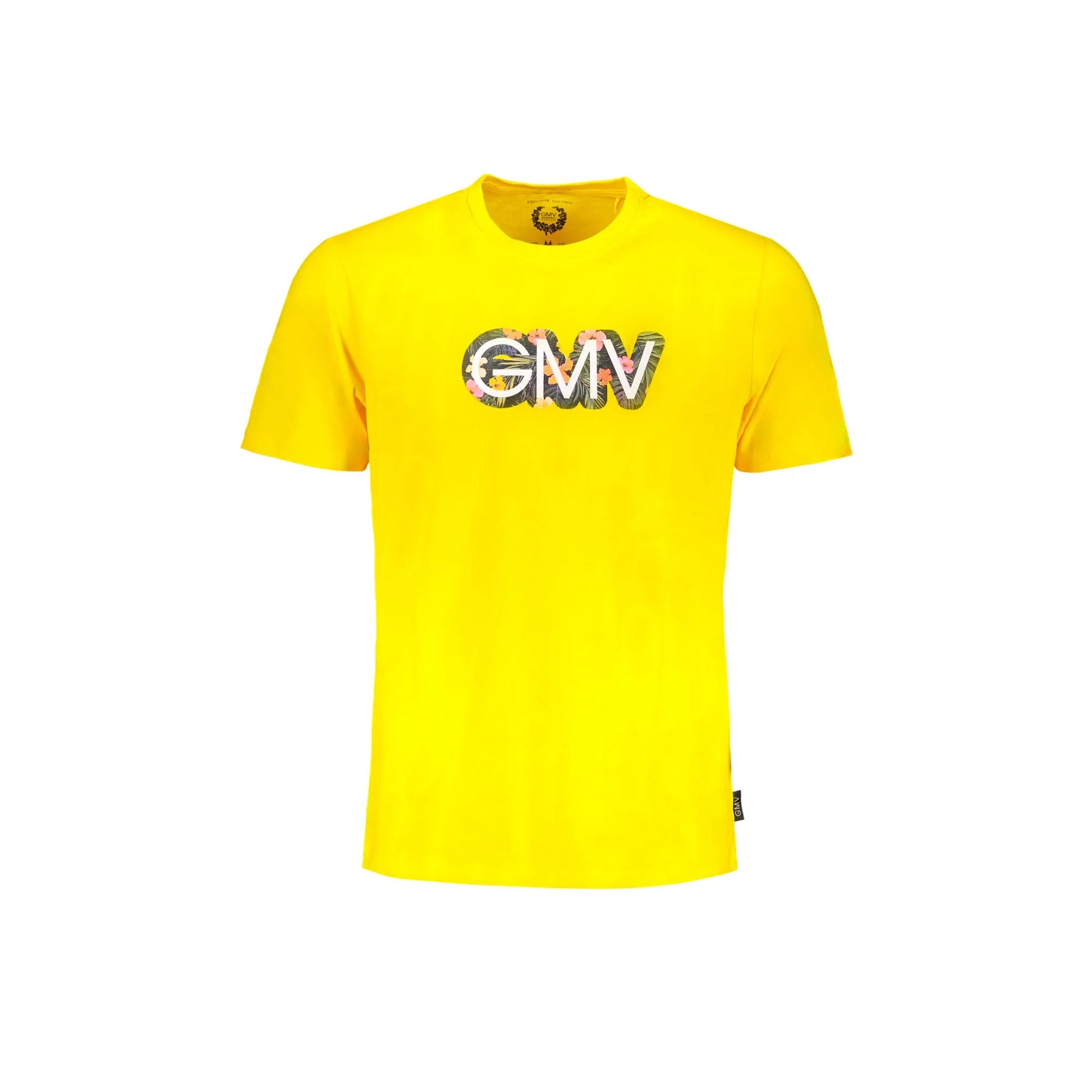 GIAN MARCO VENTURI T-SHIRT MANICHE CORTE UOMO GIALLO