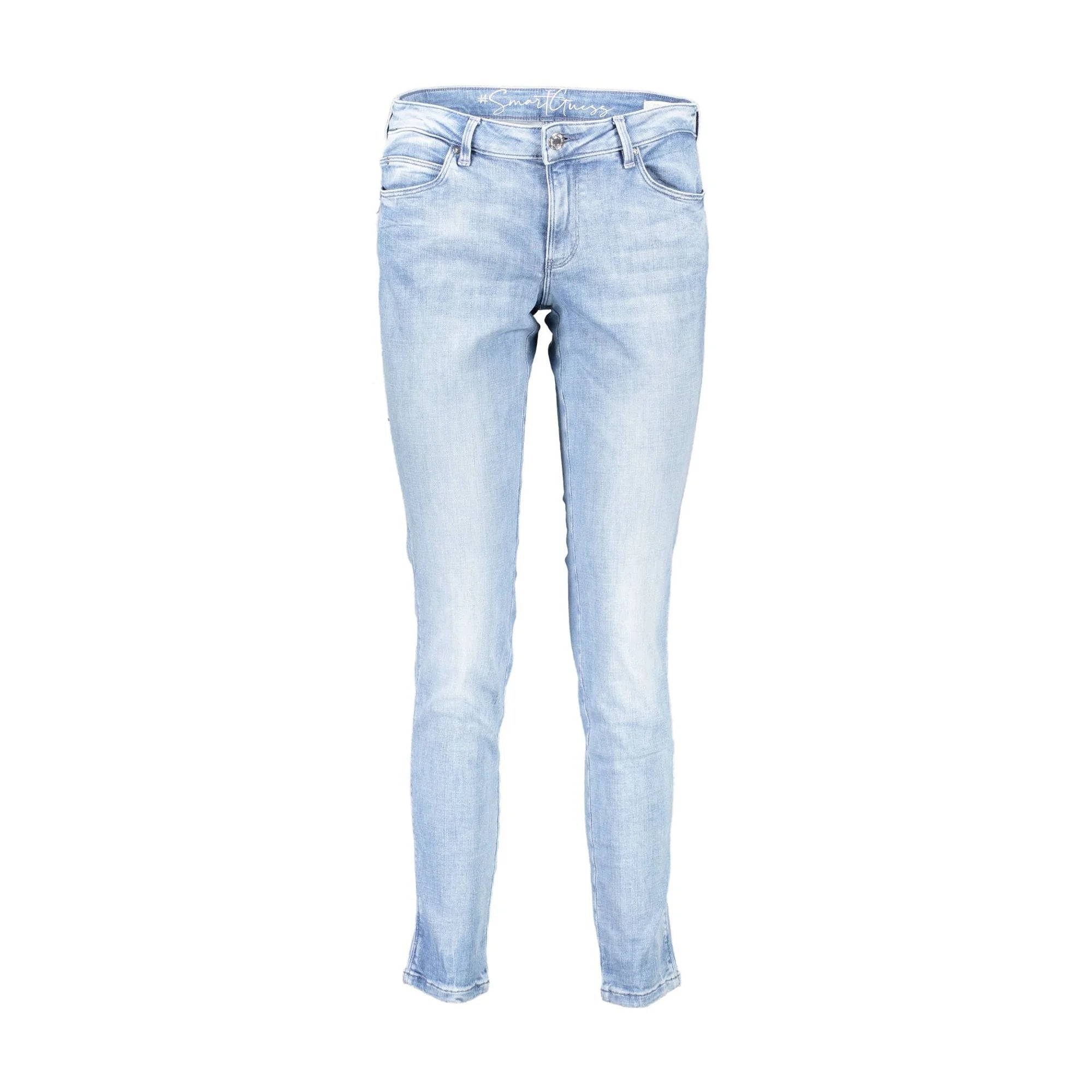 GUESS JEANS JEANS DENIM DONNA AZZURRO