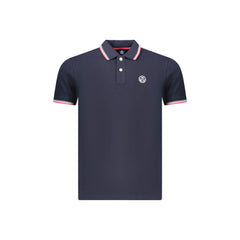 North Sails Polo Maniche Corte Uomo Blu Logo