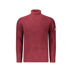 Norway 1963 Maglione Uomo Rosso Ricamo Logo