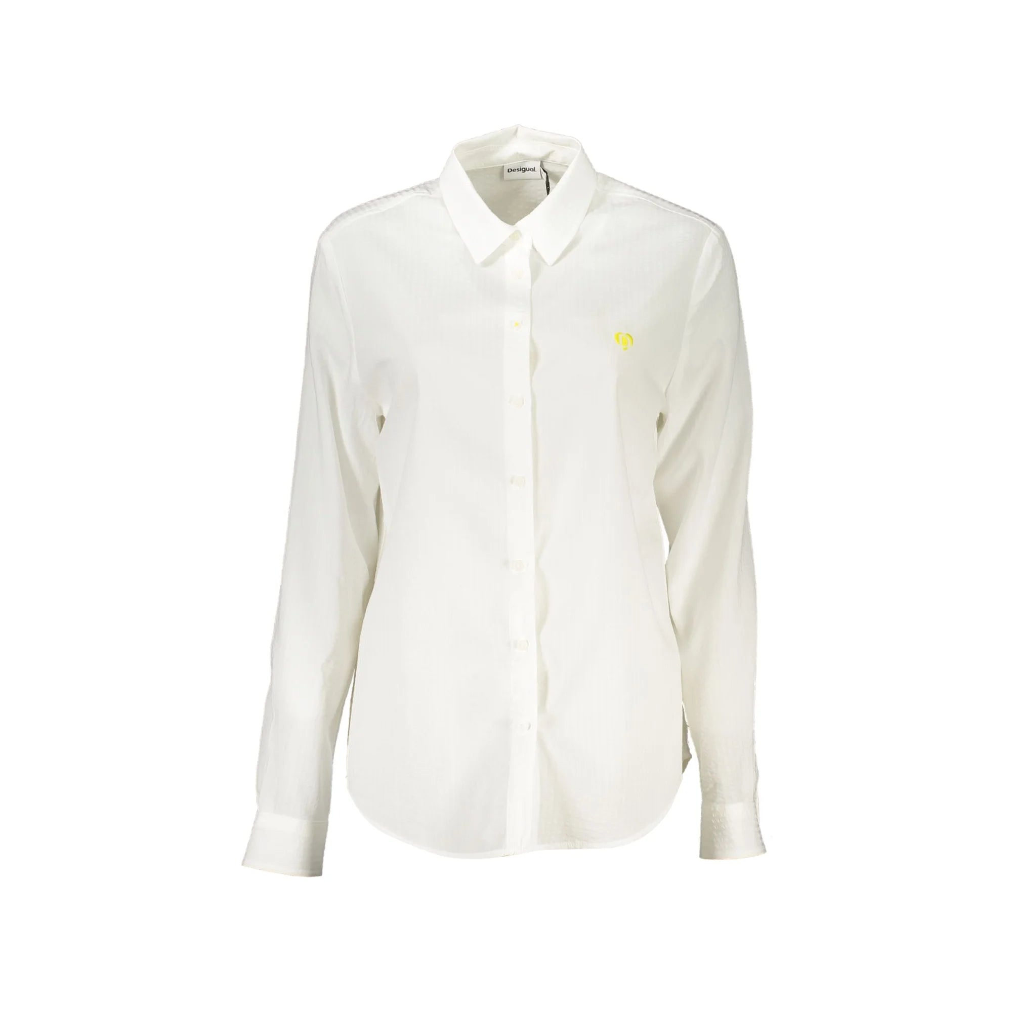 DESIGUAL CAMICIA MANICHE LUNGHE DONNA BIANCO