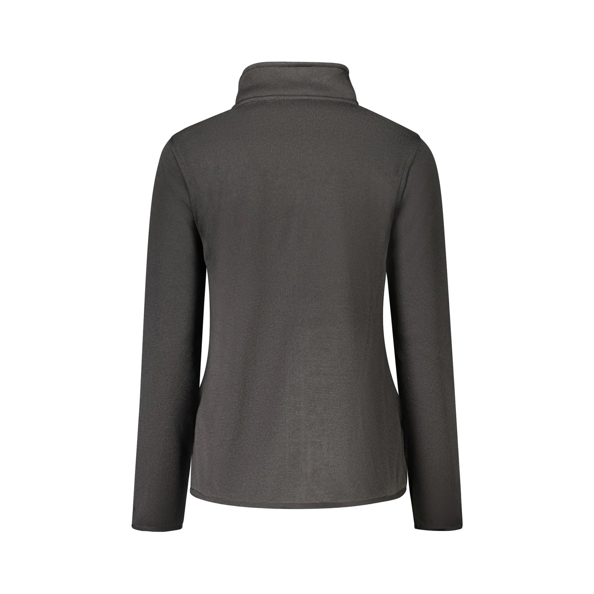 NORWAY 1963 FELPA CON ZIP DONNA NERO