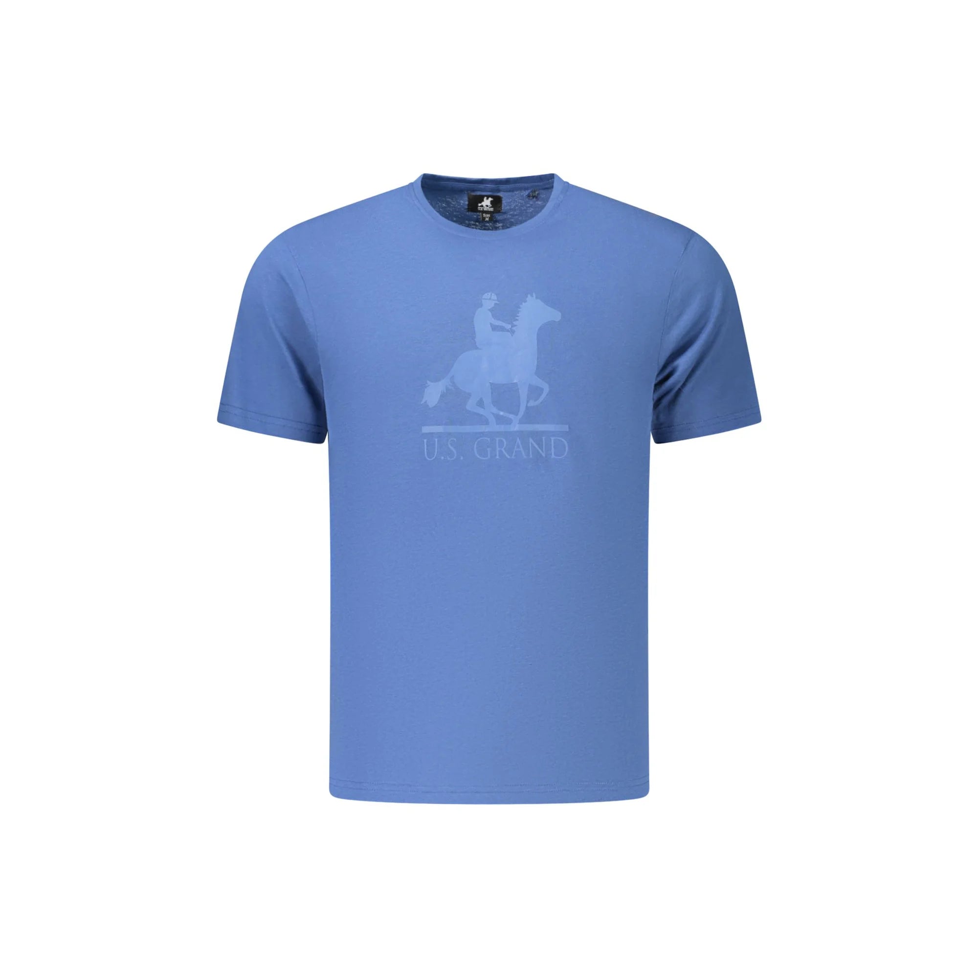 U.S. GRAND T-SHIRT MANICHE CORTE UOMO BLU
