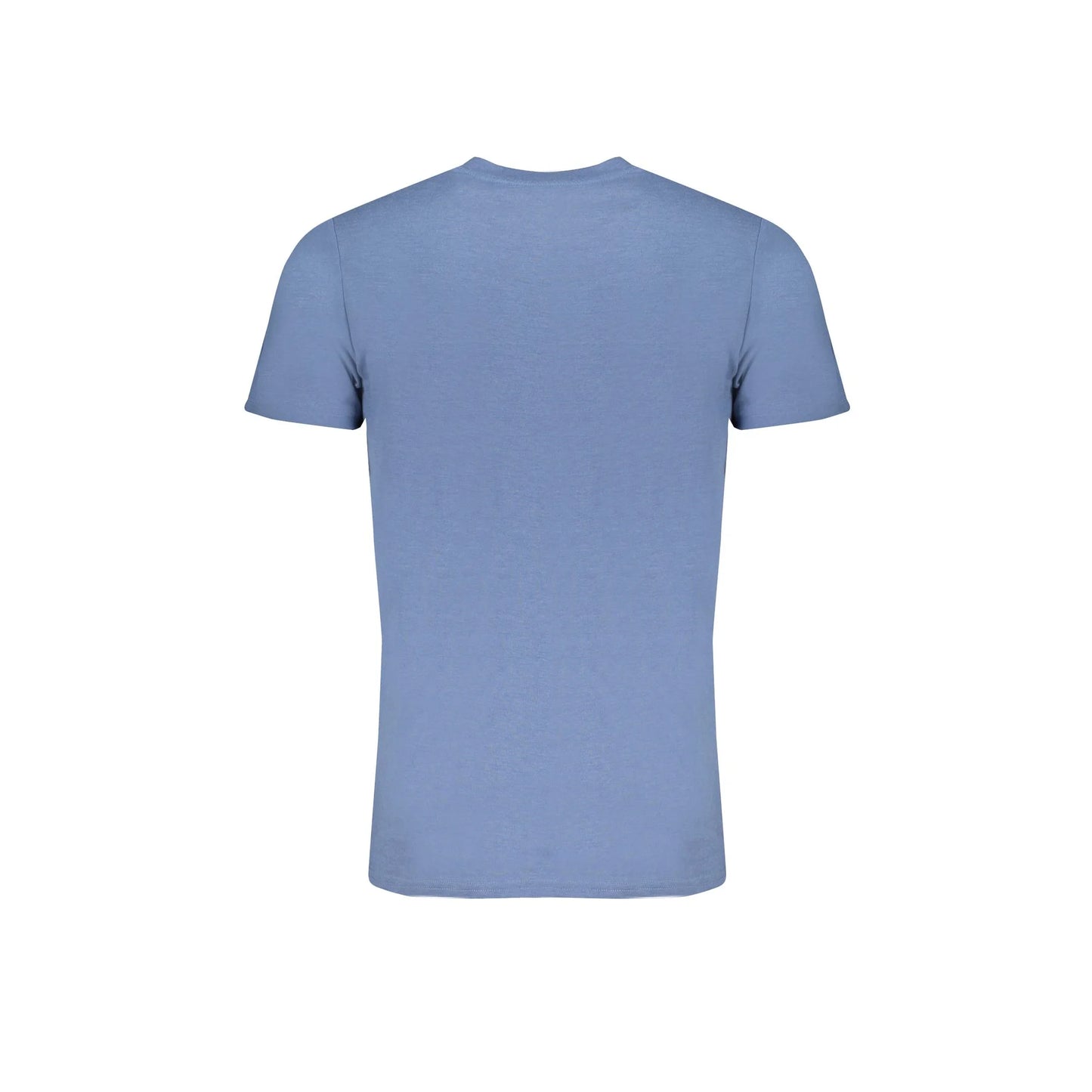 Norway 1963 T-Shirt Maniche Corte Uomo Blu Ricamo - vista 2