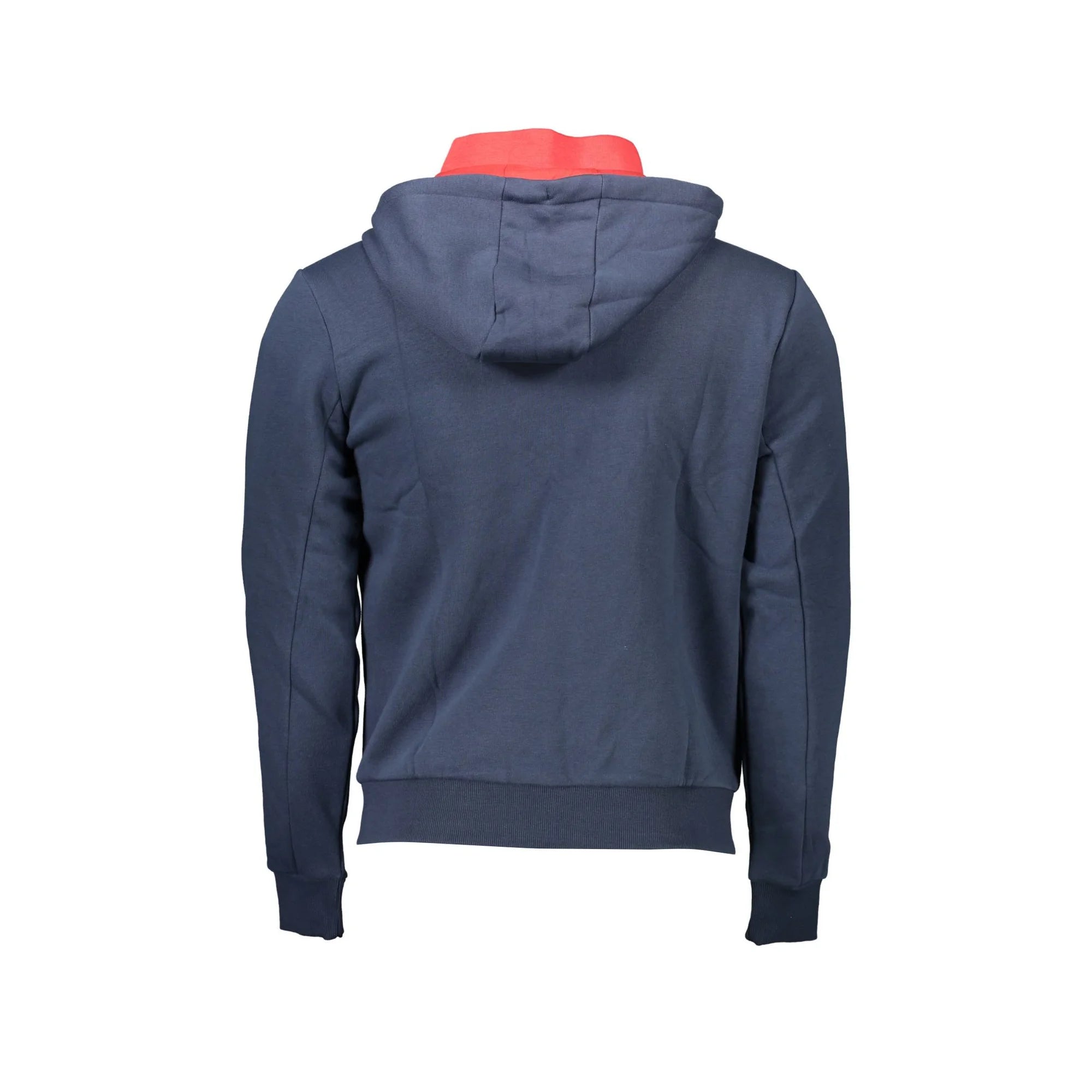 U.S. POLO FELPA CON ZIP UOMO BLU