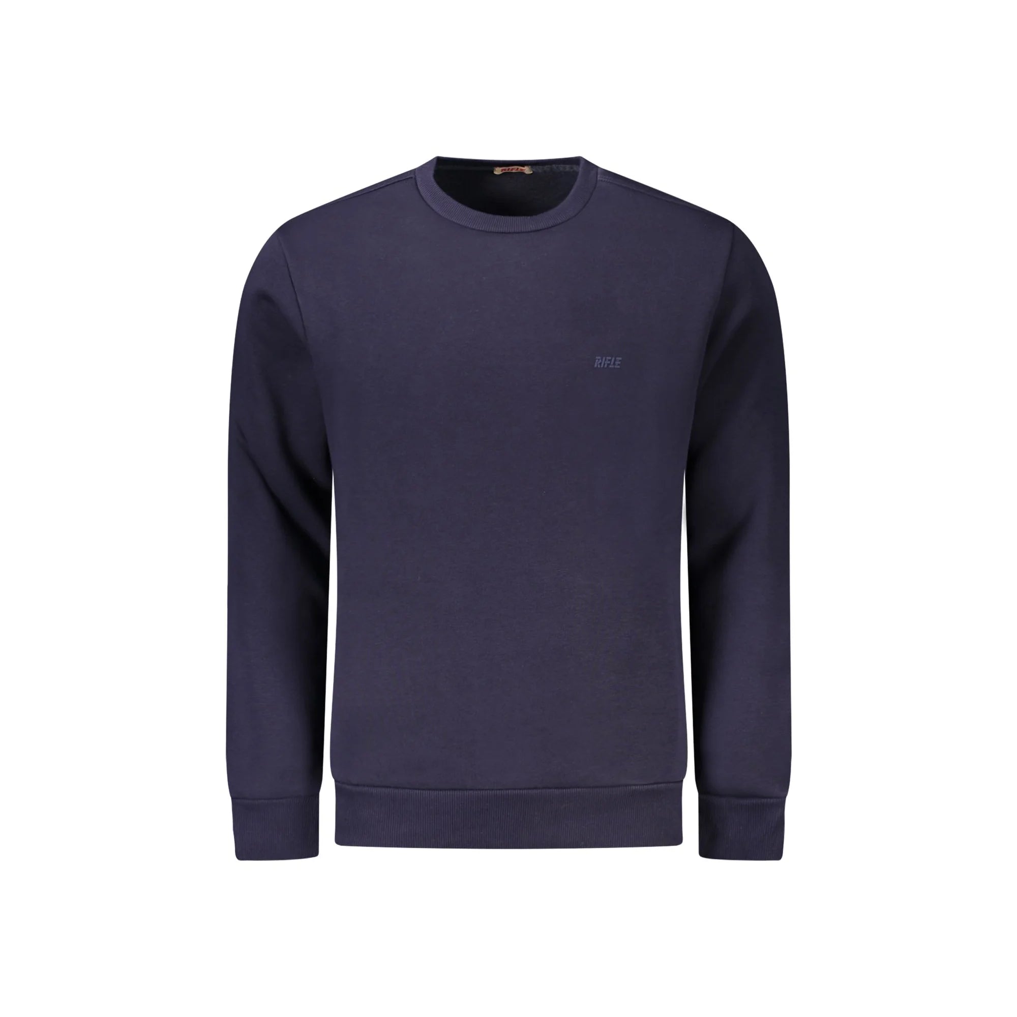 RIFLE FELPA SENZA ZIP UOMO BLU