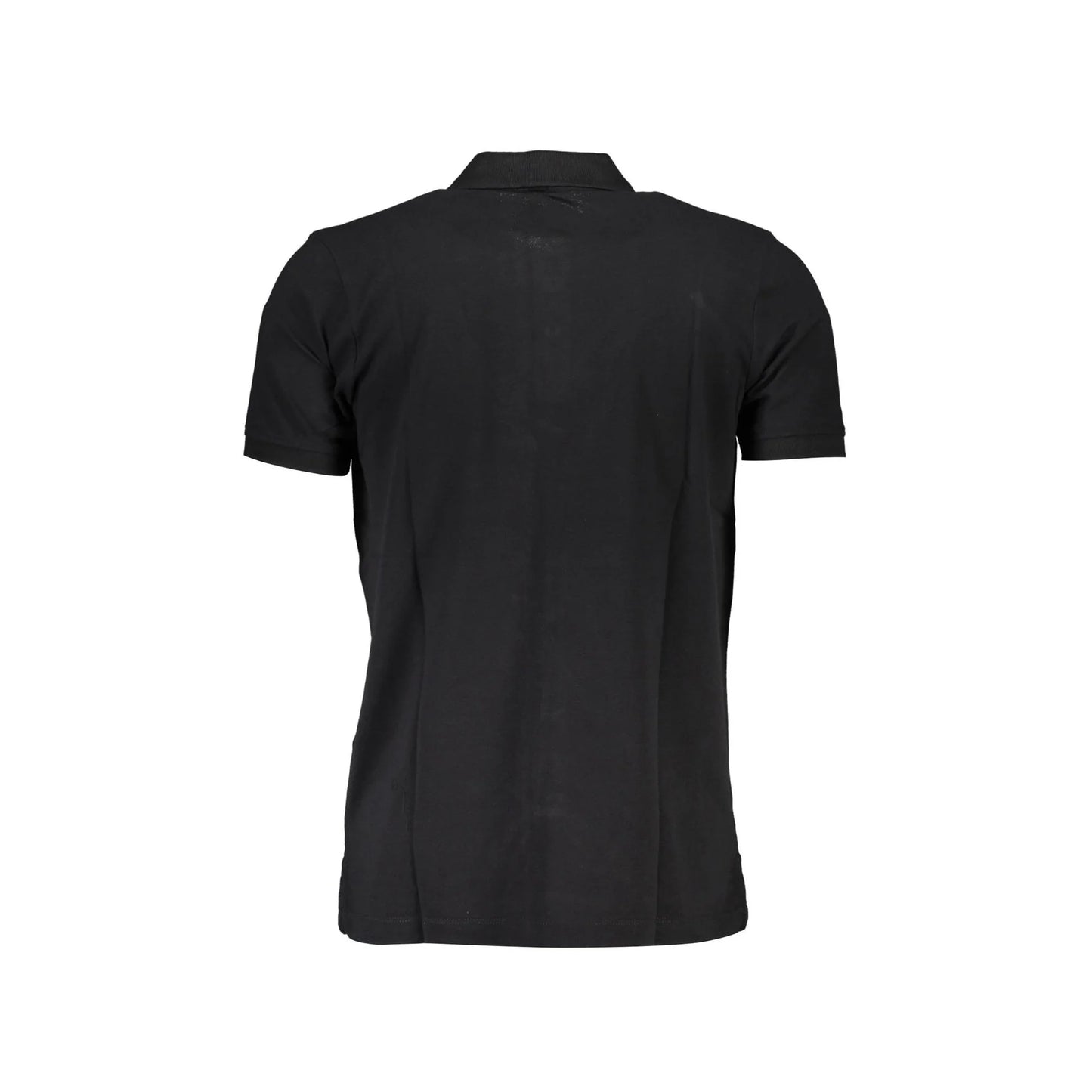 Gian Marco Venturi Polo Maniche Corte Uomo Nera Logo nero - vista 2