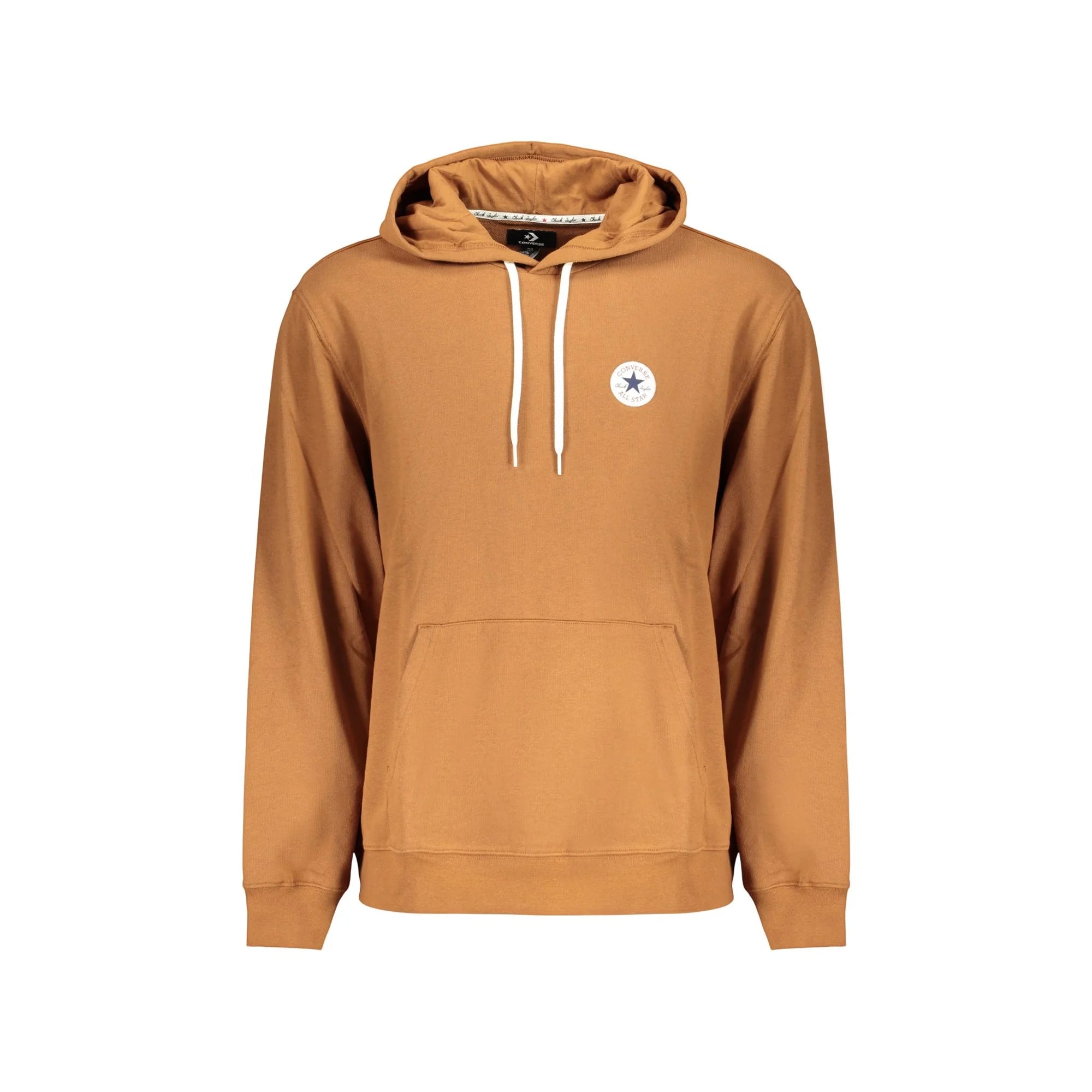 CONVERSE FELPA SENZA ZIP UOMO MARRONE