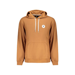 Converse Felpa Maniche Lunghe Uomo Marrone Logo